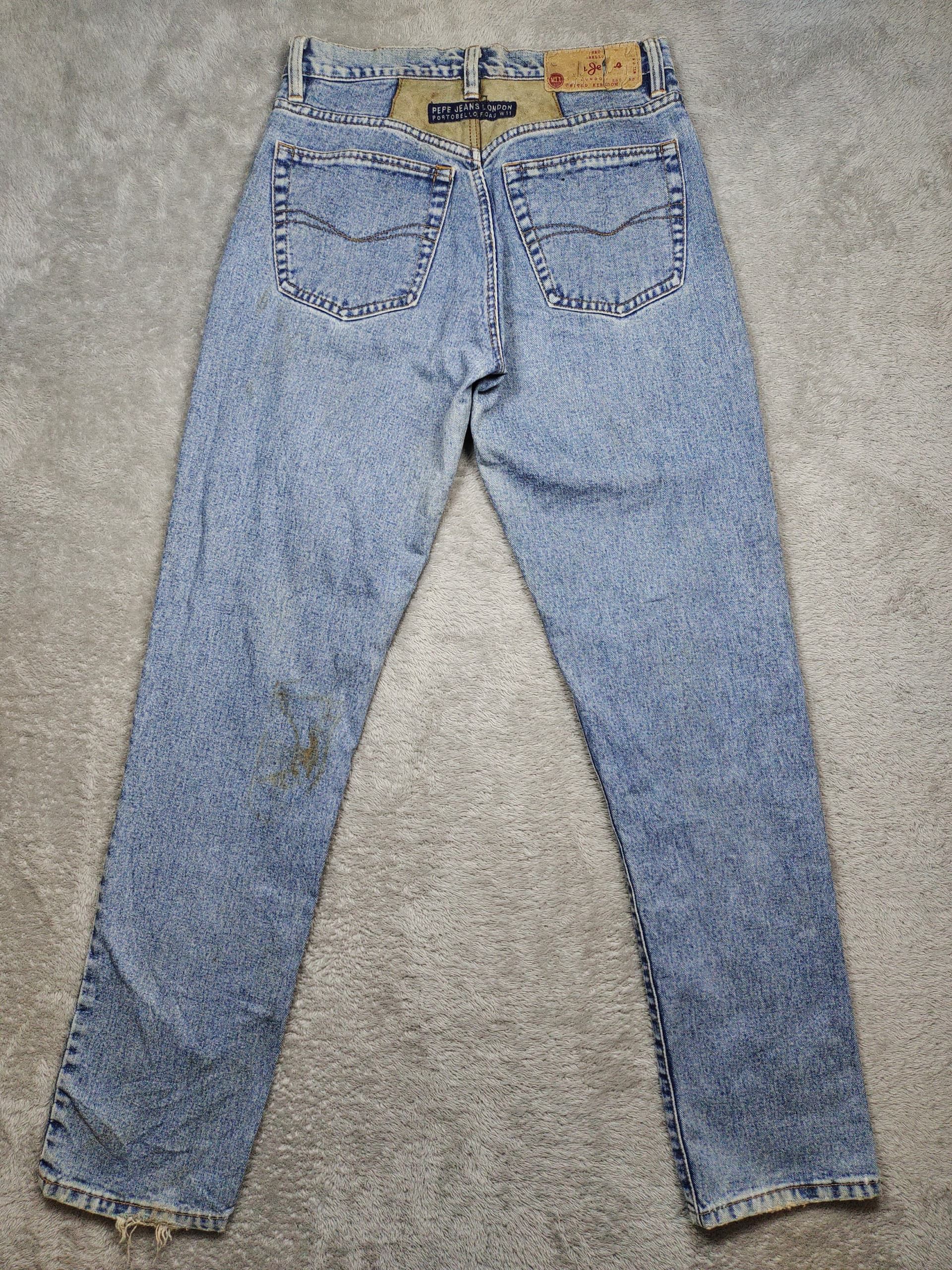Pepe Jeans VINTAGE DISTRESSED PEPE JEANS LONDON BLUE DENIM JEANS Size US 30 / EU 46 - 2 Thumbnail