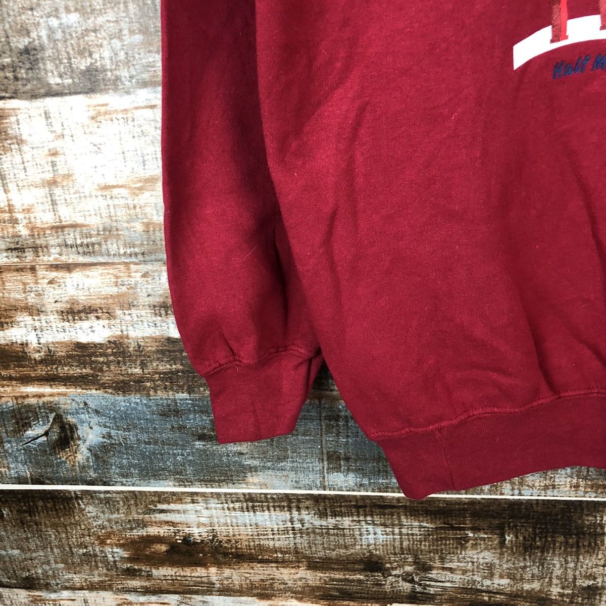 Japanese Brand × Vintage Yokota Strides Running Club Maroon vintage Sweatshirt #A2045 Size US M / EU 48-50 / 2 - 5 Thumbnail