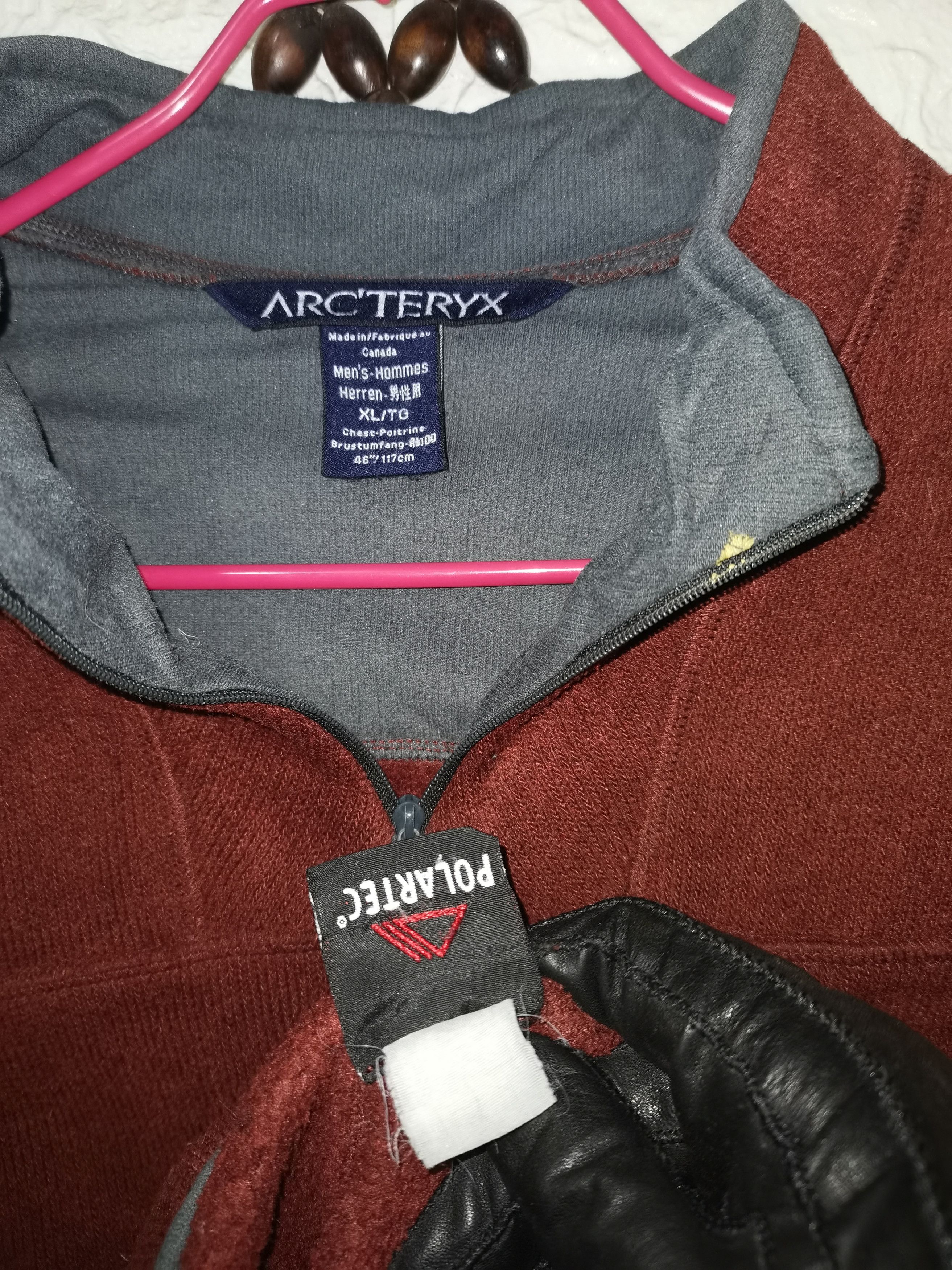 Arc'teryx × Vintage Arc'teryx 2000's zip up fleece shoulder pocket sweater Size US XL / EU 56 / 4 - 12 Thumbnail