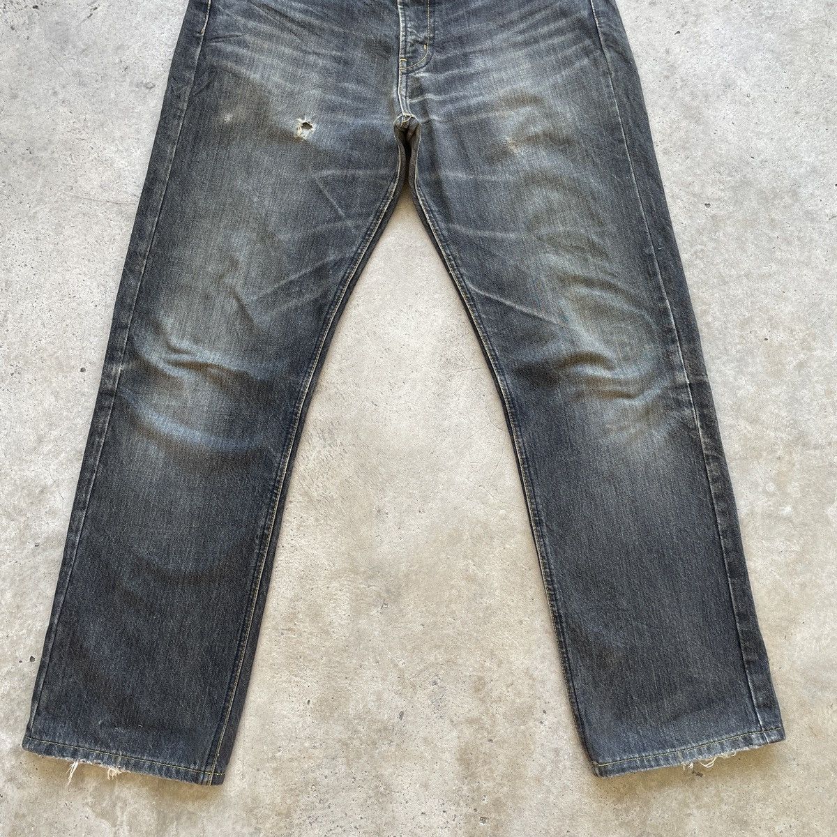 Paul Smith Vintage Paul Smith Jeans Black Faded Denim Pants W31 Size US 31 - 4 Thumbnail