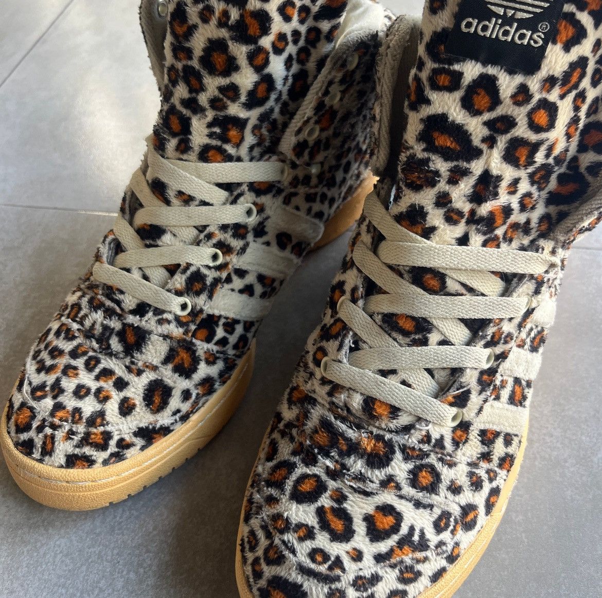 Adidas × Jeremy Scott Adidas x Jeremy scott leopard Size US 10 / EU 43 - 3 Thumbnail