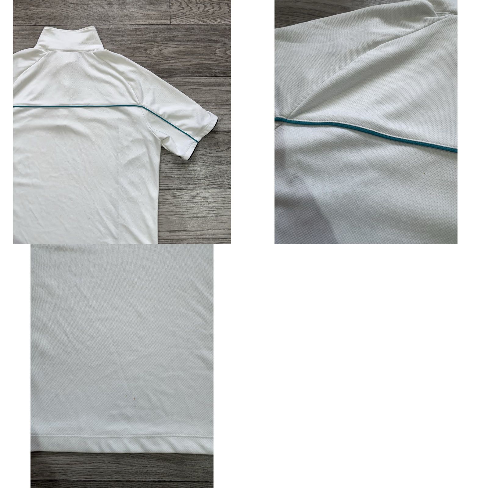 Nike Nike Court Tennis Polo Shirt XL White Blue Trim Federer Style Men Regular Size L Size US L / EU 52-54 / 3 - 11 Thumbnail