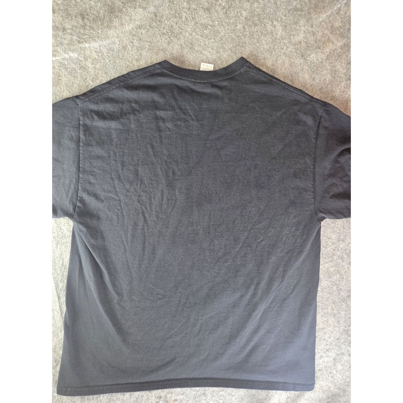 Port & Company Port & Company T-Shirt Pluto Graphic Print Unisex XL Black Short Sleeve Crew Neck 2000s 00s Space Funny Size US XL / EU 56 / 4 - 4 Thumbnail