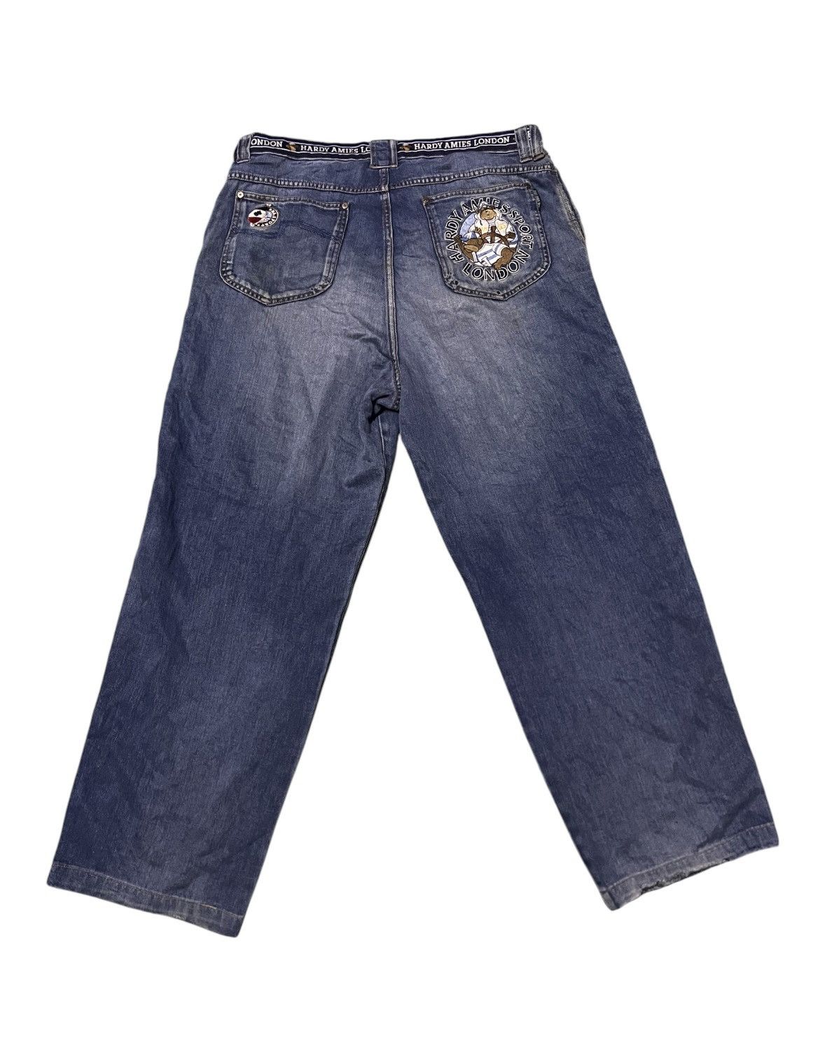 Hardy Amies FLARE !! Hardy Amies Denim Pants Size US 38 / EU 54 - 1 Thumbnail
