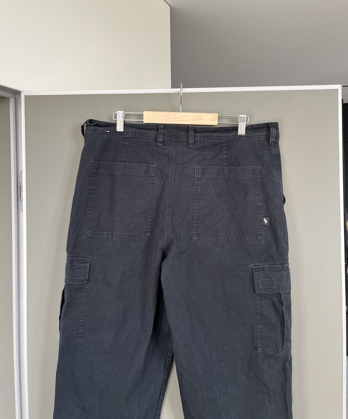 Nike Nike Deep Blue Ripstop Cargo Wide Pants Size US 36 / EU 52 - 10 Thumbnail