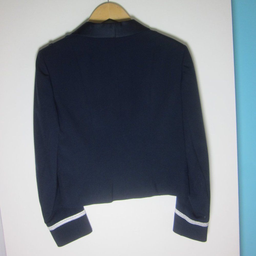 Vintage American Craftsmen Patriot Cropped Military Blazer Womens Si Size L / US 10 / IT 46 - 5 Thumbnail