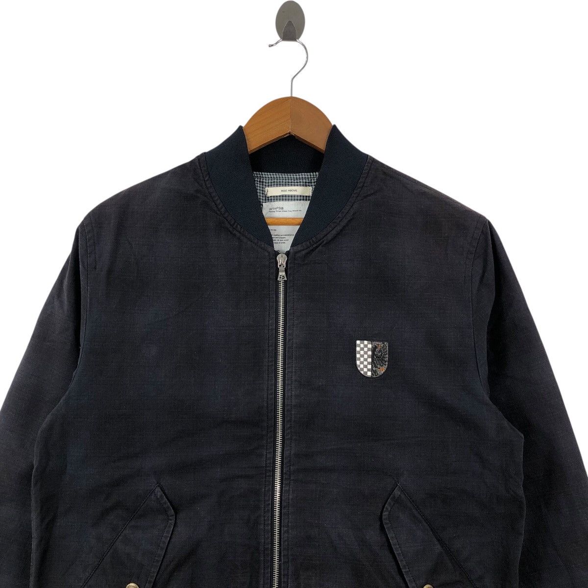 Neighborhood × Wtaps Rare! WTAPS Neighborhood Rise Above Bomber Jacket Size US L / EU 52-54 / 3 - 2 Thumbnail