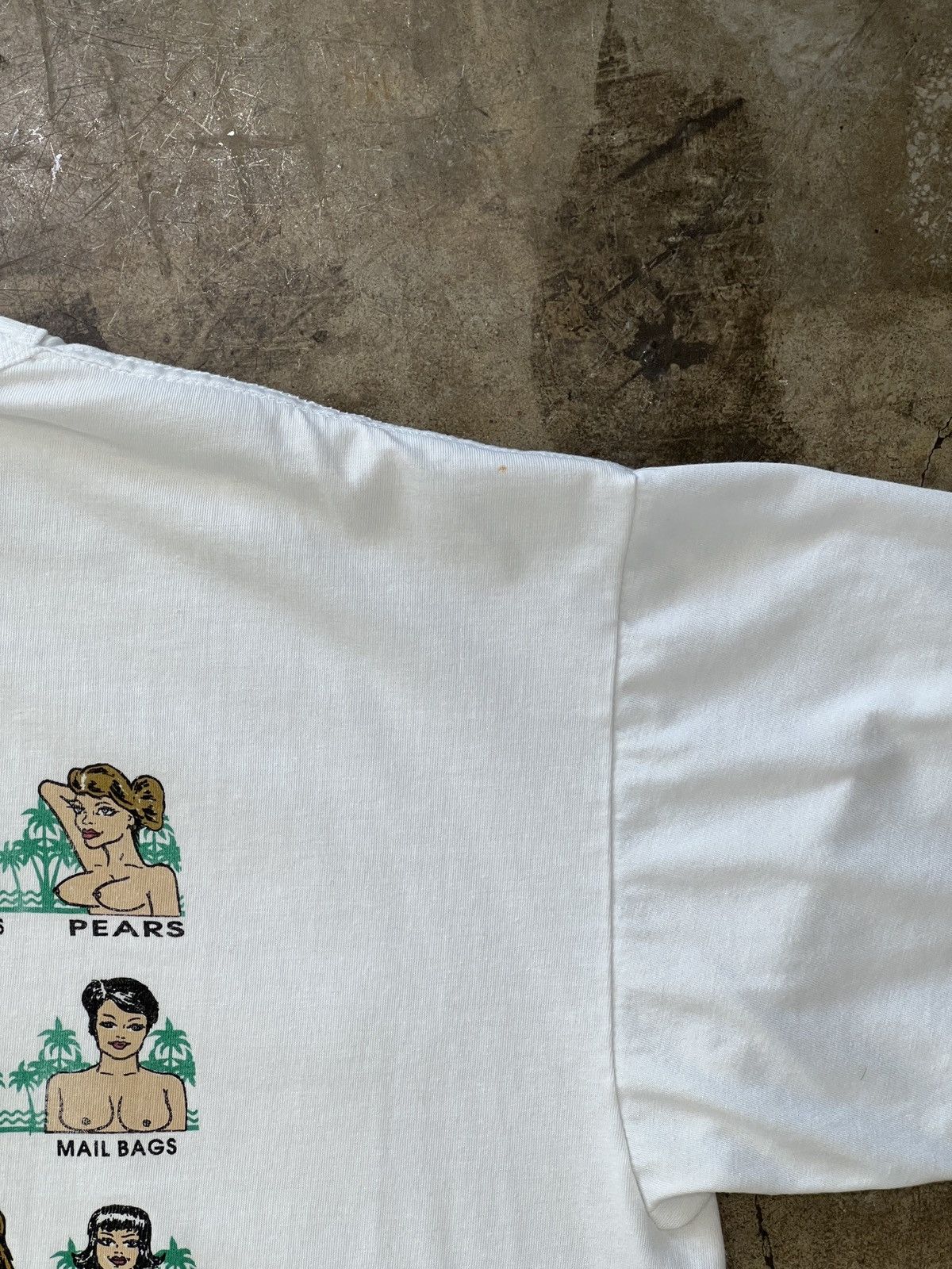 Vintage Vintage Saltillo Mexico Boobs Knockers Titty Tee Large Size US L / EU 52-54 / 3 - 6 Thumbnail
