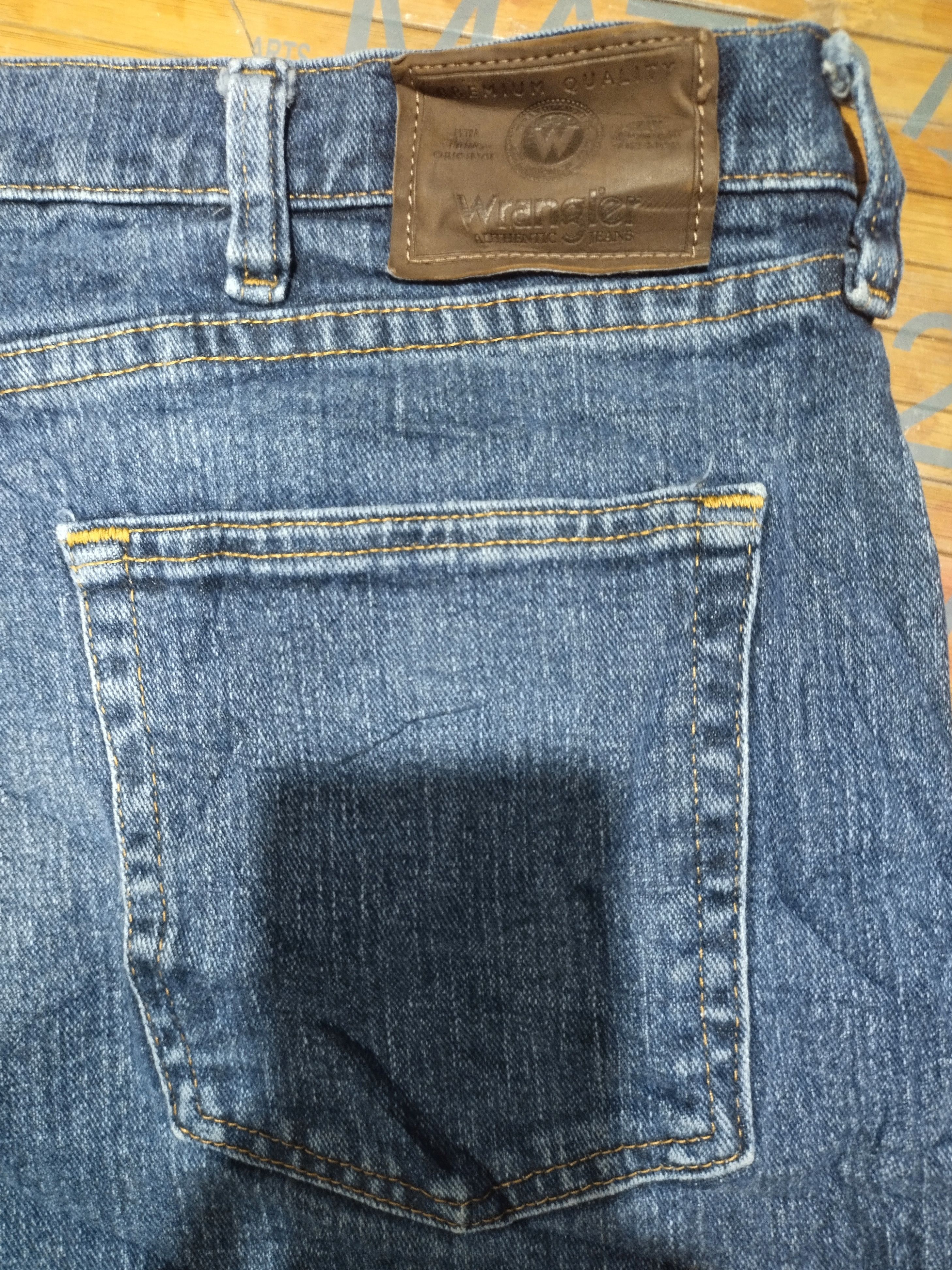 Vintage × Wrangler Jeans Wrangler Sz 42" Size US 42 / EU 58 - 10 Thumbnail