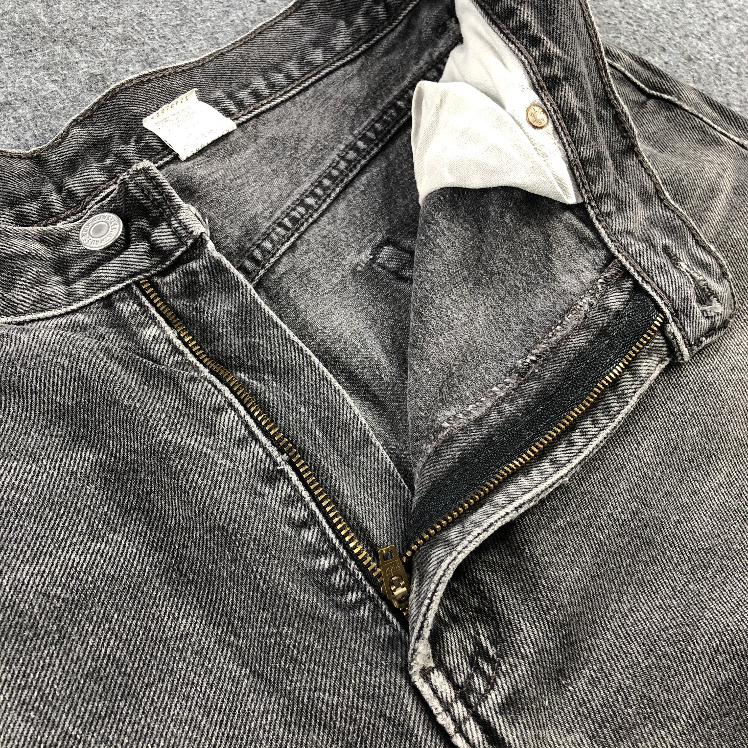 Levi's Vintage 90s Ripped Levis Earth Tone Jeans-J1584 Size US 36 / EU 52 - 10 Thumbnail