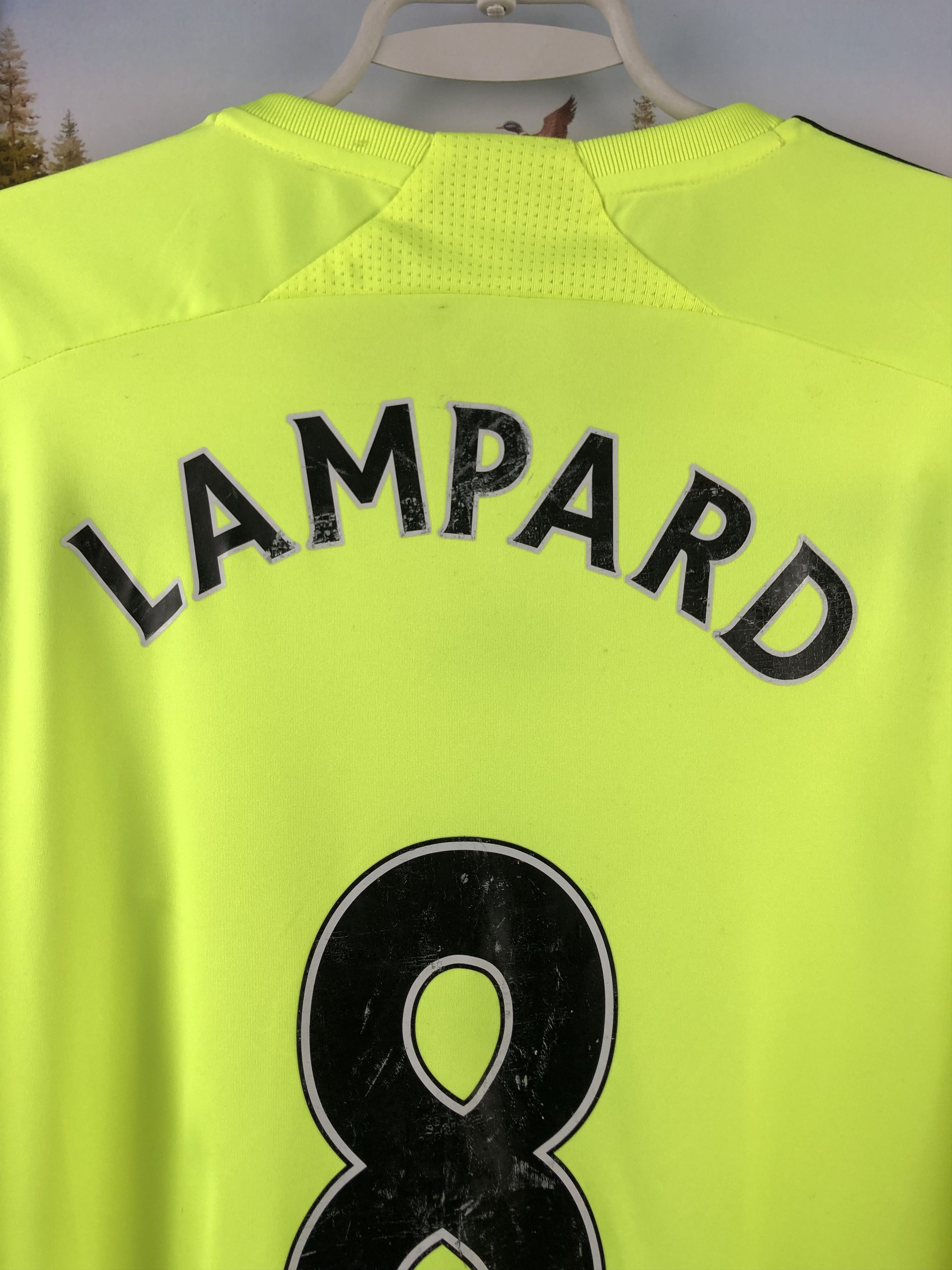 Adidas Chelsea football shirt 2007 Soccer #8 Lampard Adidas Jersey Size US XXL / EU 58 / 5 - 15 Thumbnail