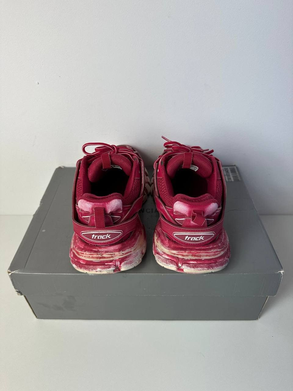 Balenciaga Balenciaga Track Red/white Size US 7 / EU 40 - 3 Thumbnail