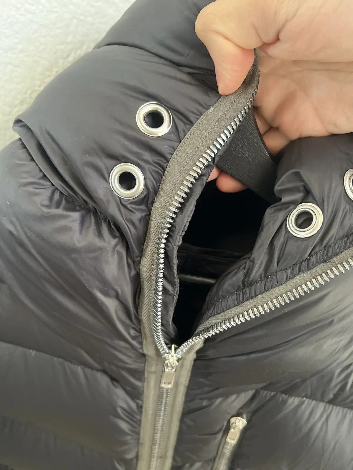 Rick Owens Gimp Puffer Jacket Strobe Size US M / EU 48-50 / 2 - 6 Thumbnail