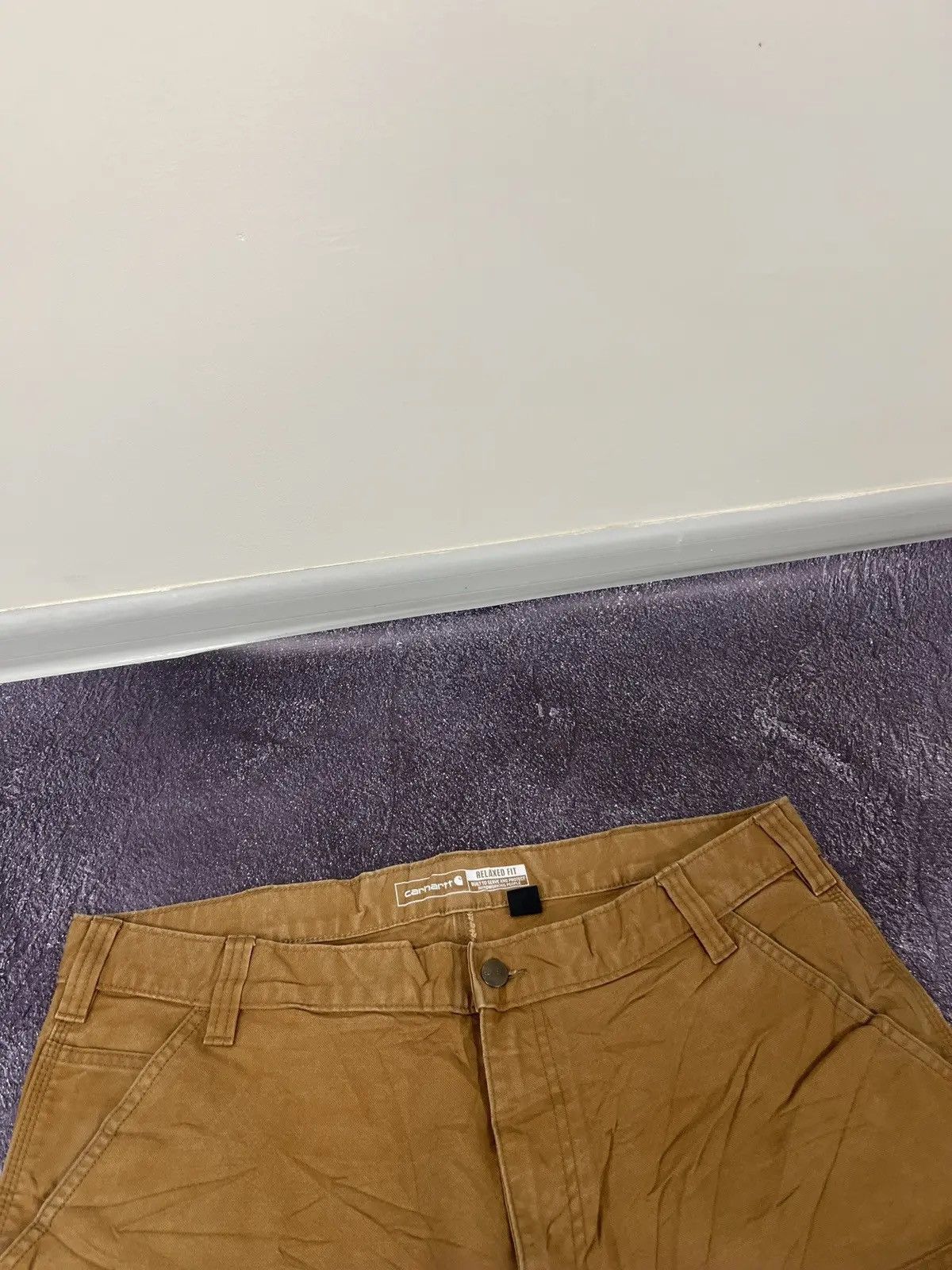 Carhartt × Vintage Vintage Carhartt Double Knee USA Work Hype Baggy Pants Size US 38 / EU 54 - 5 Thumbnail