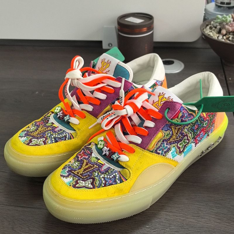 Louis Vuitton Louis Vuitton Ollie Low-Top Fashion Sneakers 0089 Size US 9.5 / EU 42-43 - 1 Thumbnail