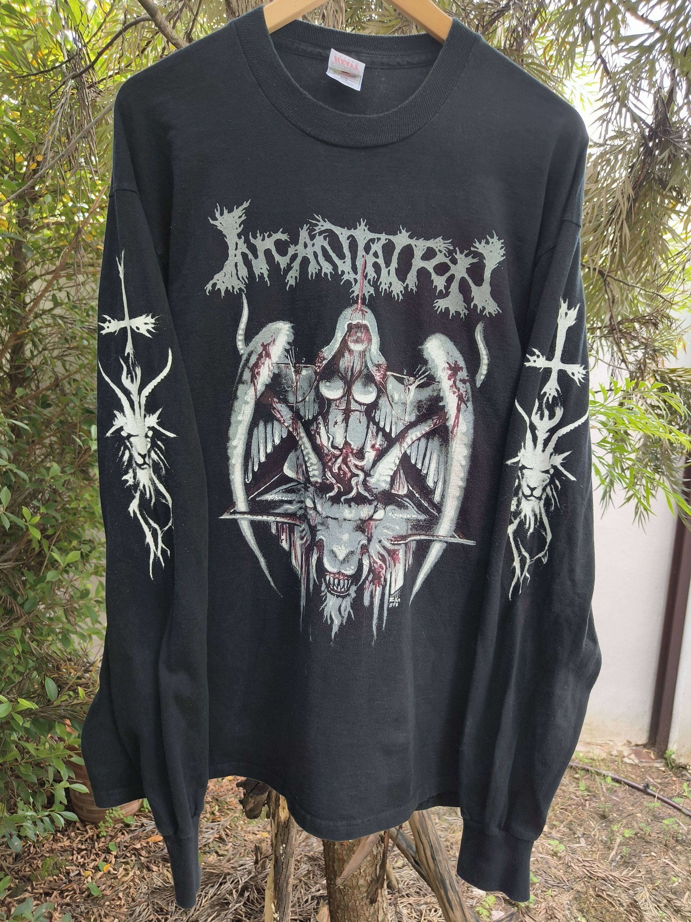 Vintage 90s Incantation Ls shirt