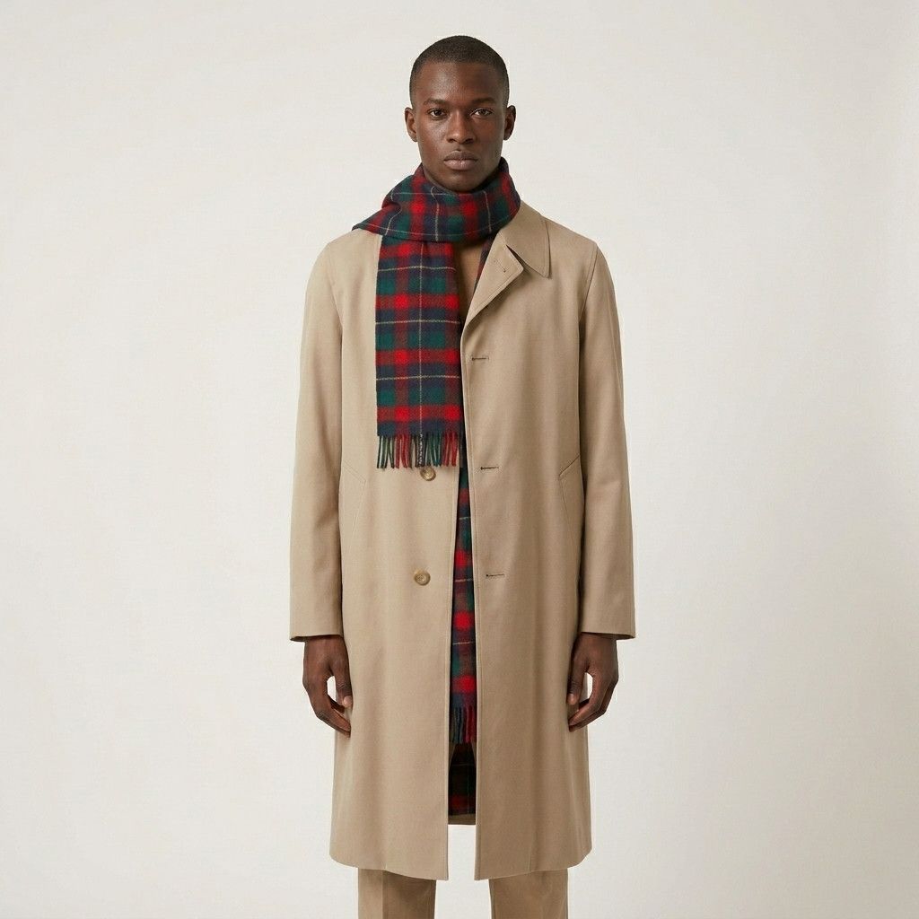 Pendleton Pendleton Men’s Coat with Wool Tartan Plaid Lining and Scarf Size US L / EU 52-54 / 3 - 1 Thumbnail
