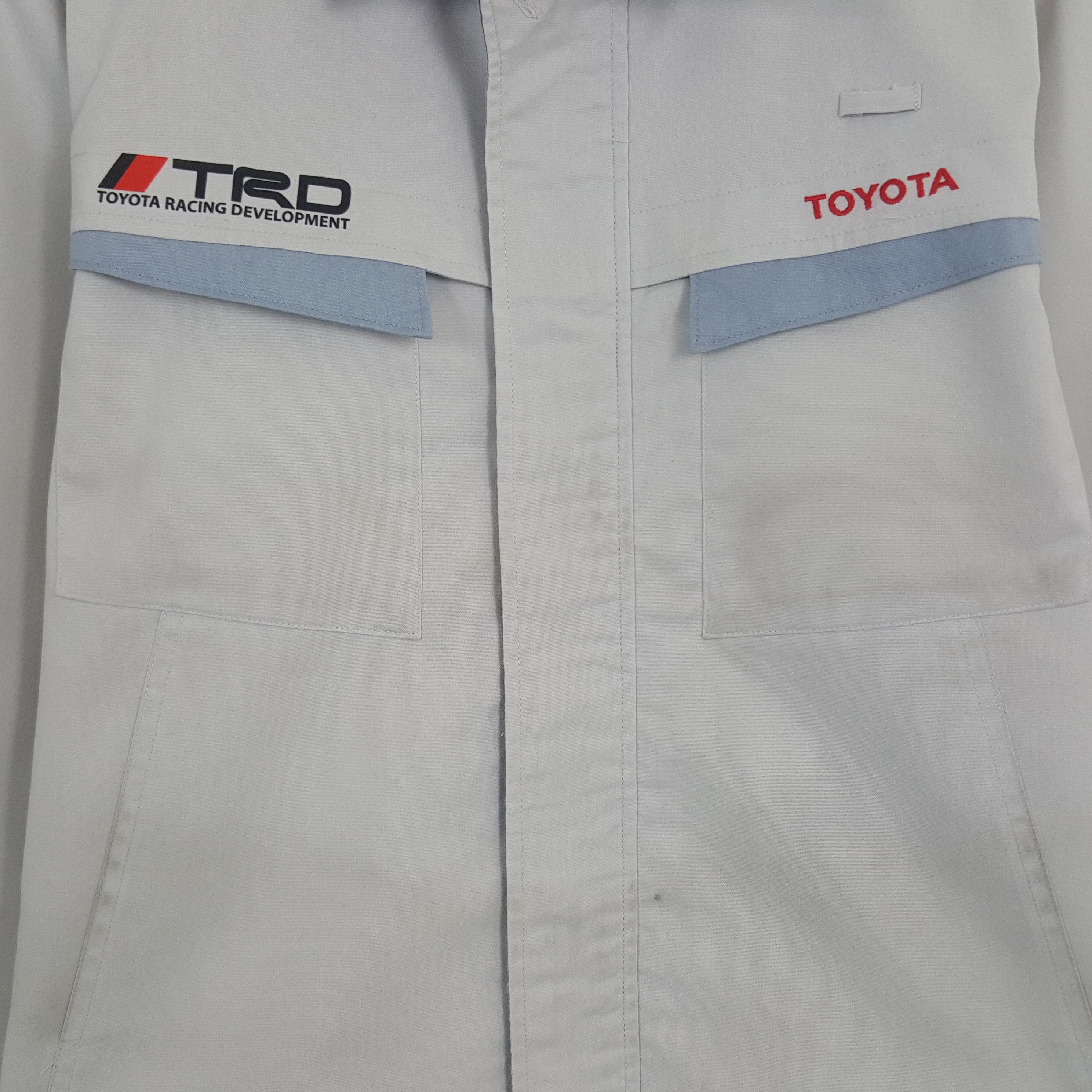 Japanese Brand × Vintage Vintage Toyota Racing Development Custom Art Worker Jacket Size US M / EU 48-50 / 2 - 4 Thumbnail