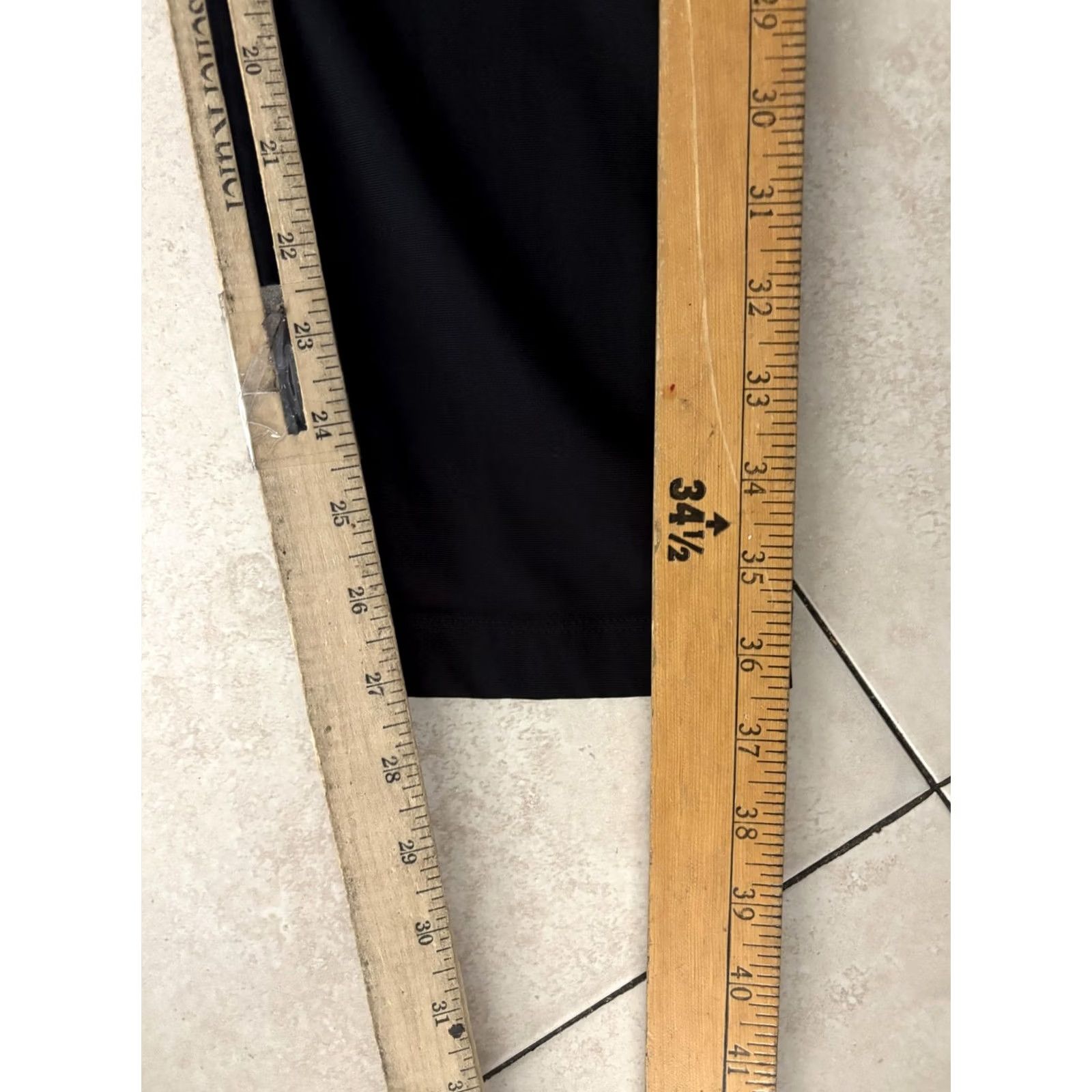 Lululemon Lululemon Pants Mens 29 Black Tapered Stretch Ankle Trouser Office Casual Work Size US 29 - 7 Thumbnail