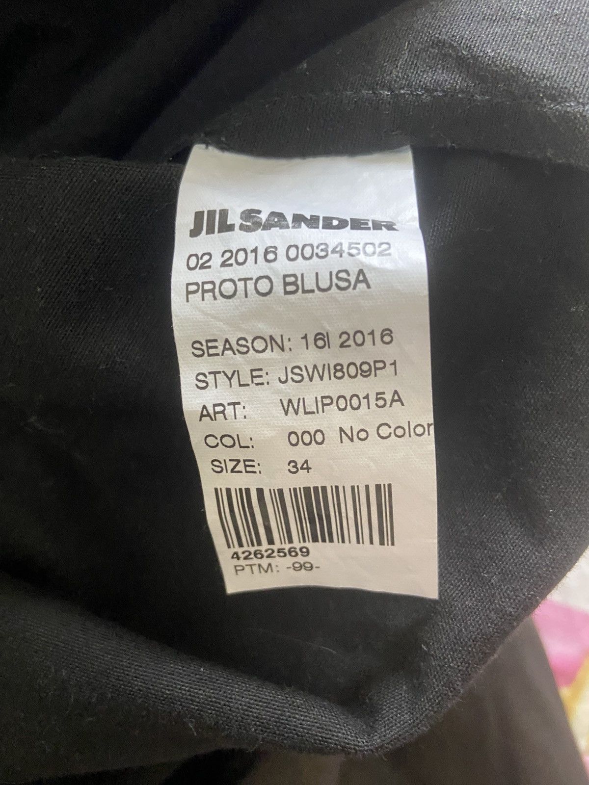 Jil Sander 🔥 RARE ARCHIVE JIL SANDER 2016 PROTOTYPE Long-Sleeve Size XS / US 0-2 / IT 36-38 - 5 Thumbnail