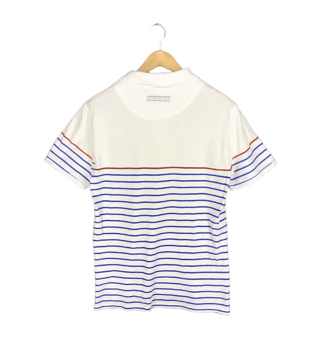 Quiksilver QUIKSILVER Stripe Polo T Shirt #2370-82 Size US M / EU 48-50 / 2 - 9 Thumbnail