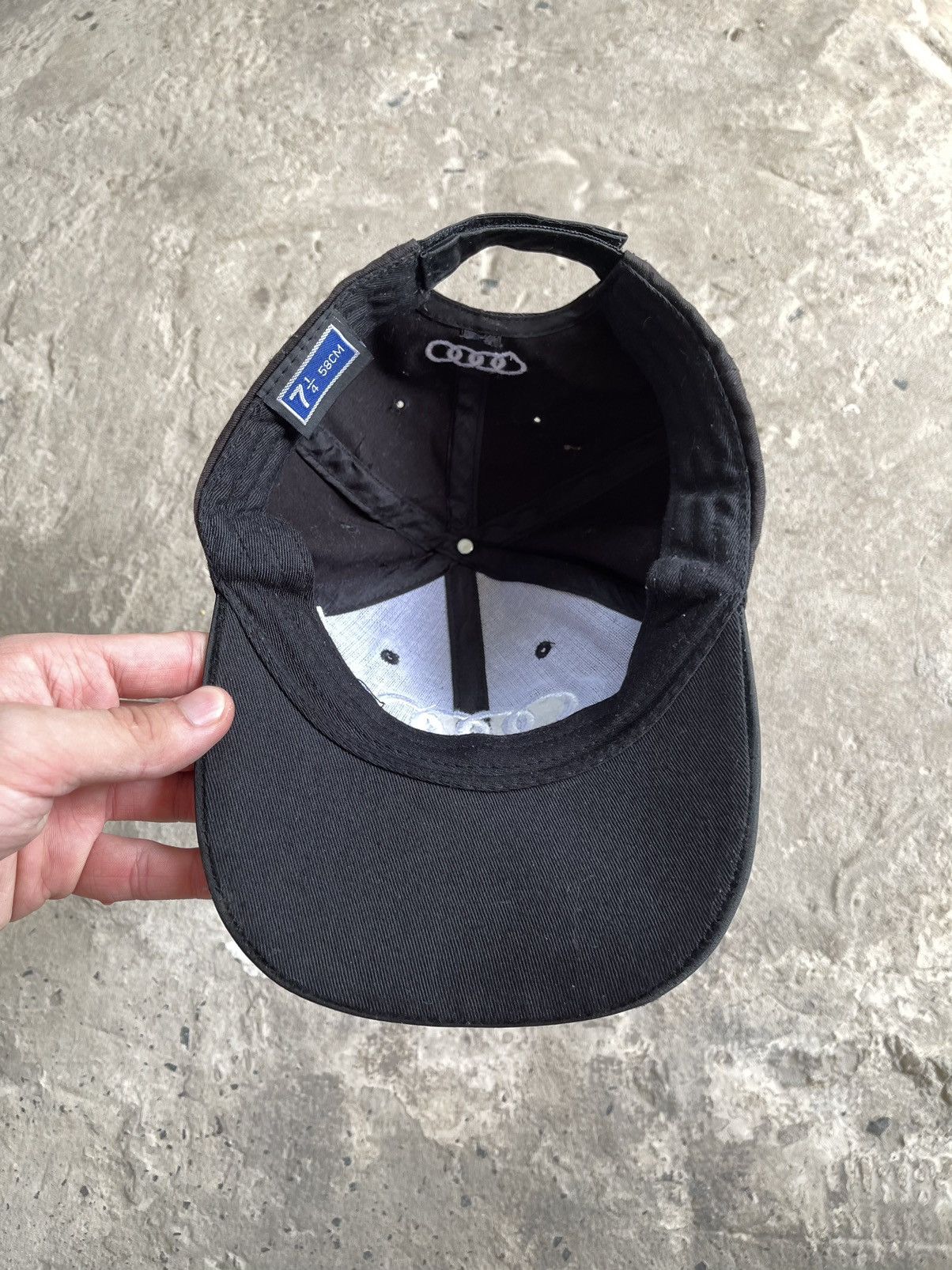 Audi AUDI 90S Y2K BIG LOGO RACING F1 FLAMES VELVET CAP HAT Size ONE SIZE - 9 Thumbnail