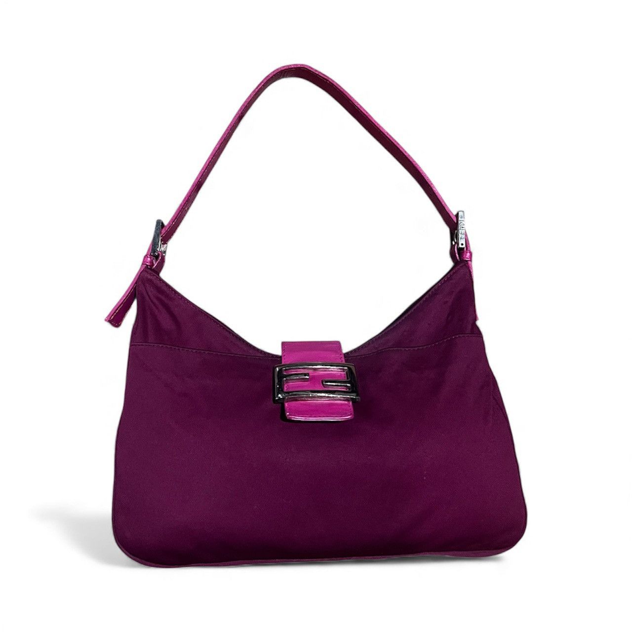 Fendi Authentic FENDI Mamma Baguette Shoulder Bag Red Maroon Size ONE SIZE - 1 Thumbnail
