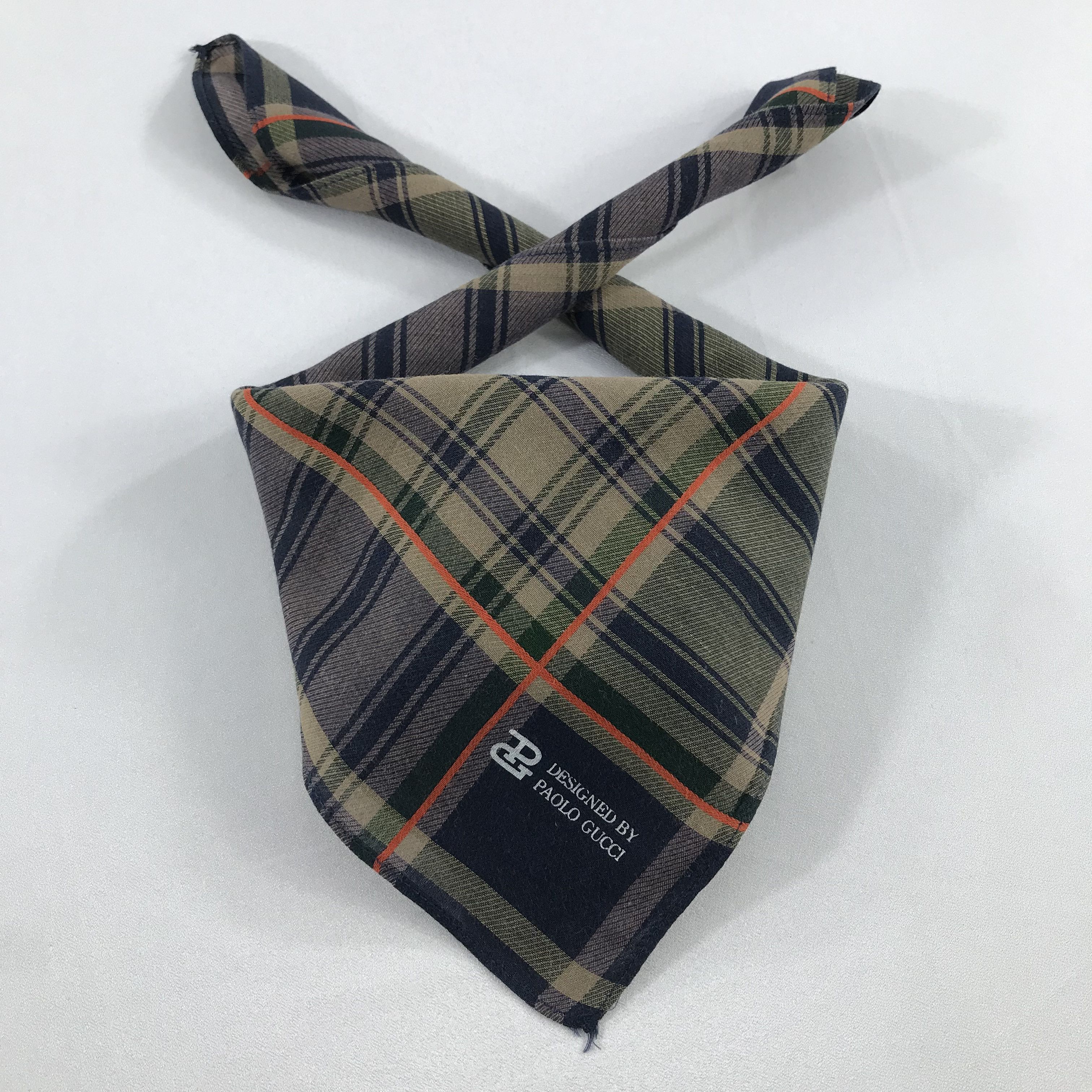 Paolo Gucci × Vintage Paolo Gucci Bandana / Handkerchief / Neckerchief - S1963 Size ONE SIZE - 3 Thumbnail