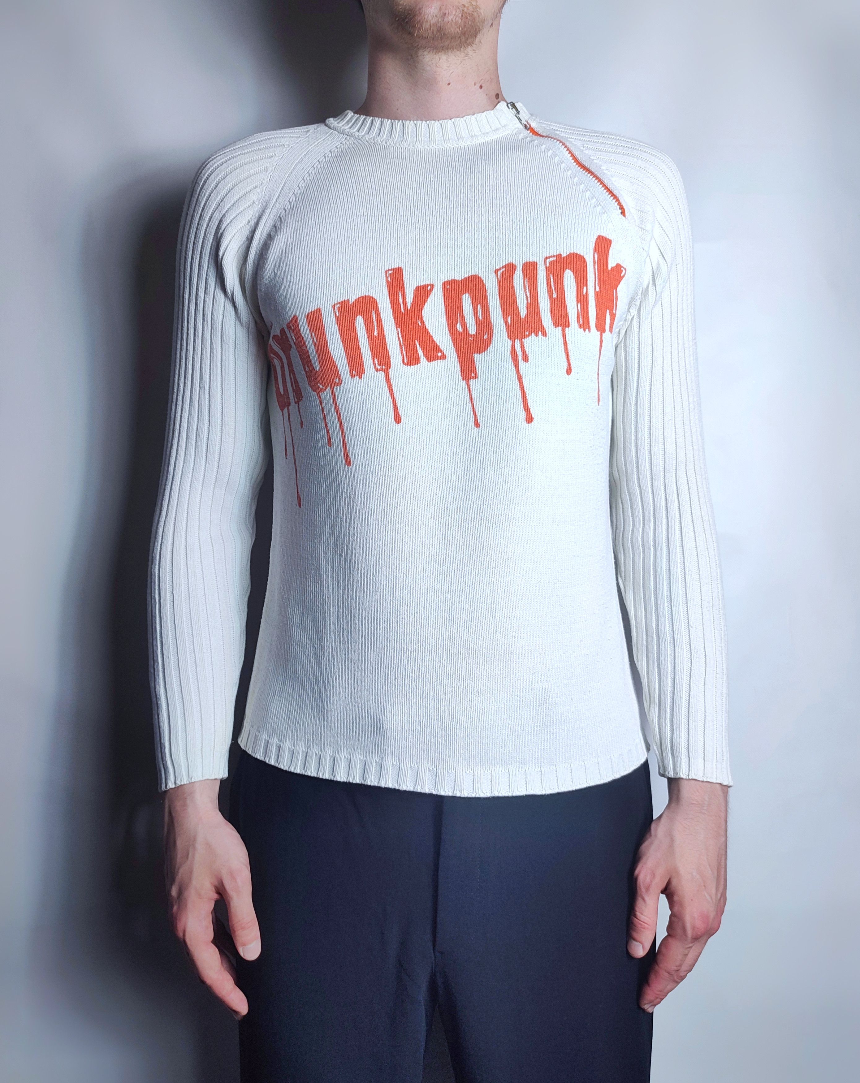 Japanese Brand × Vintage Punk Drunk ers vintage sweater Size US M / EU 48-50 / 2 - 13 Thumbnail