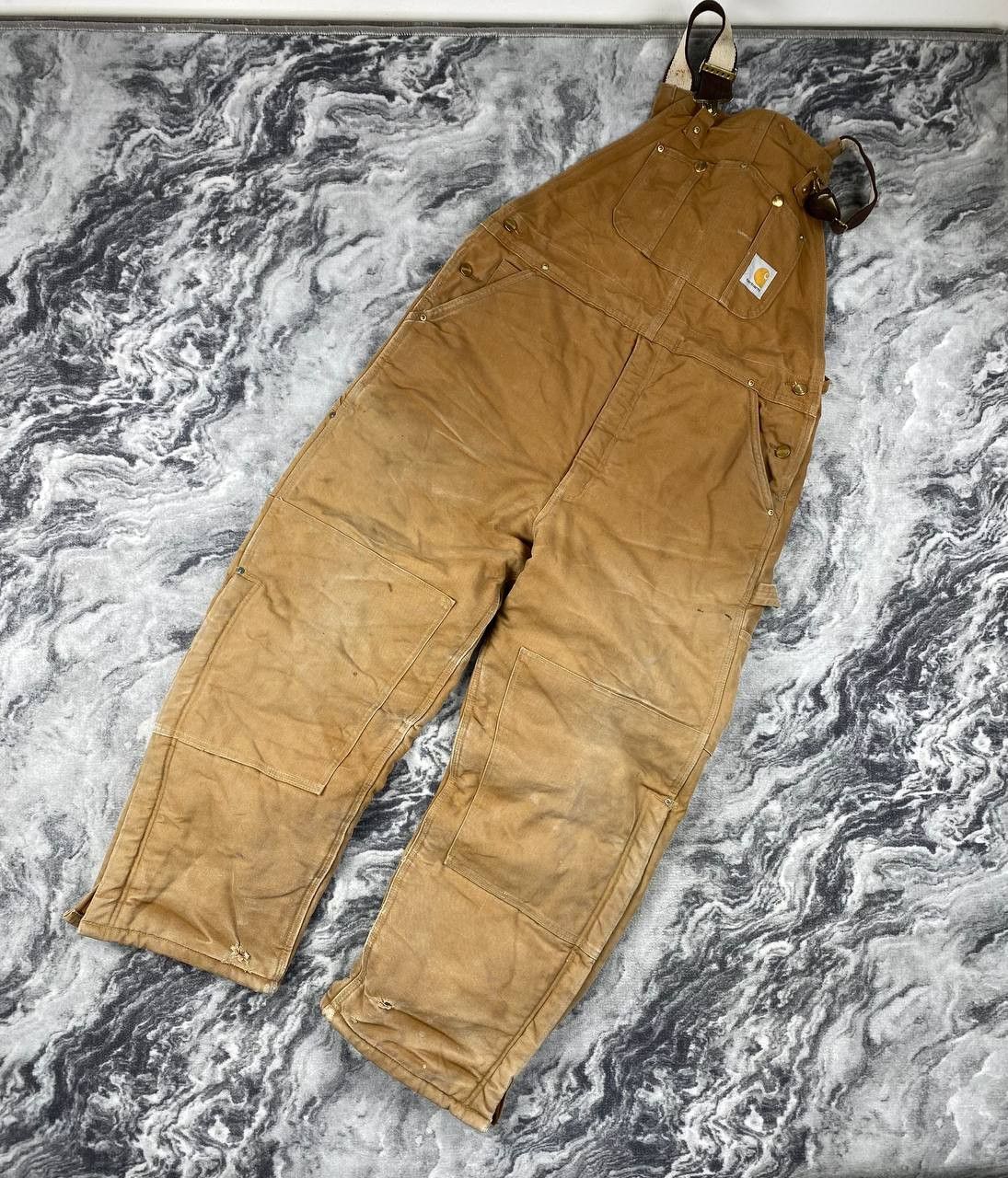 Carhartt Vintage Carhartt Overalls Double Knee Carpenter 00s Men Size US 38 / EU 54 - 1 Thumbnail