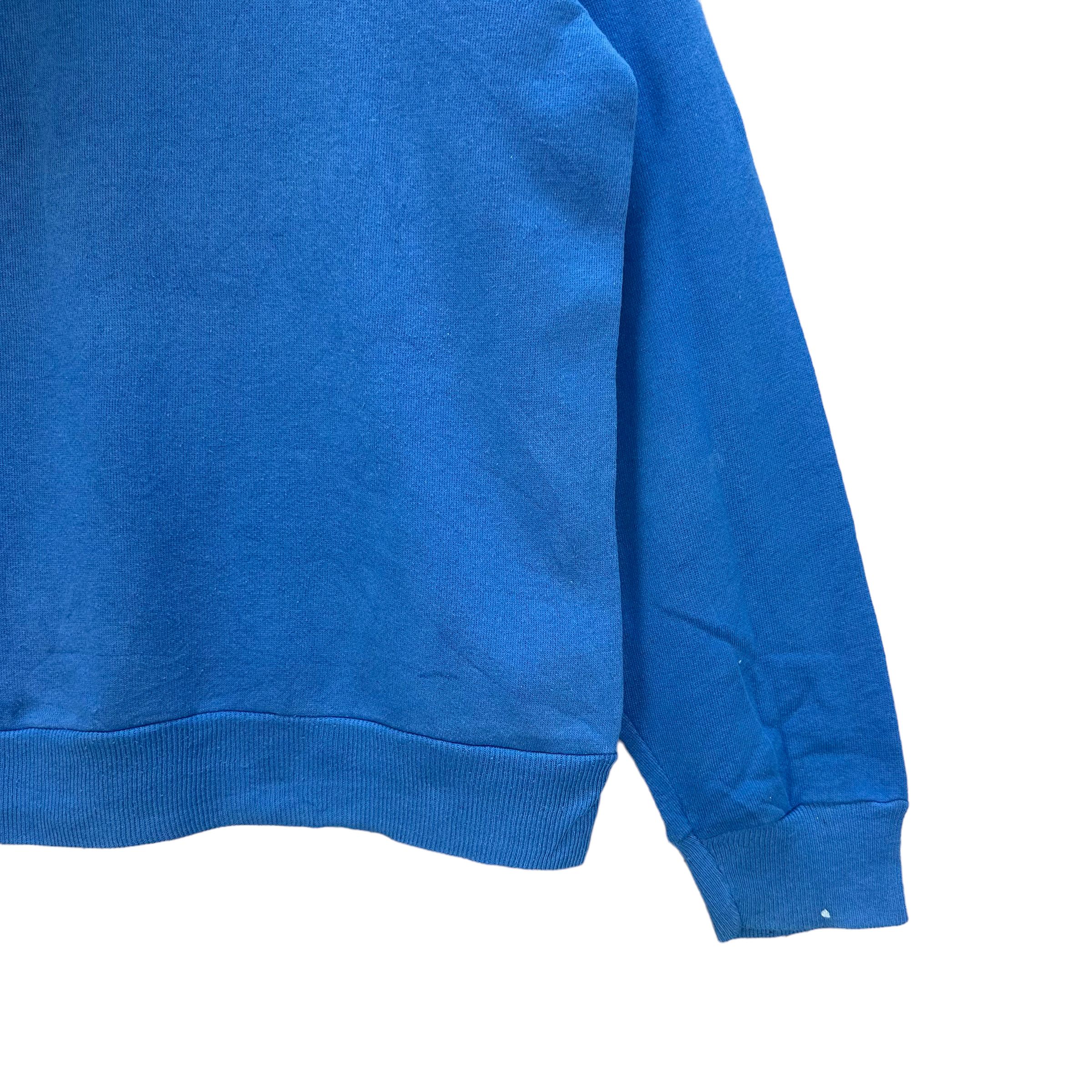 Adidas VINTAGE ADIDAS BIG LOGO PULLOVER HOODIES #7971-193 Size US M / EU 48-50 / 2 - 13 Thumbnail