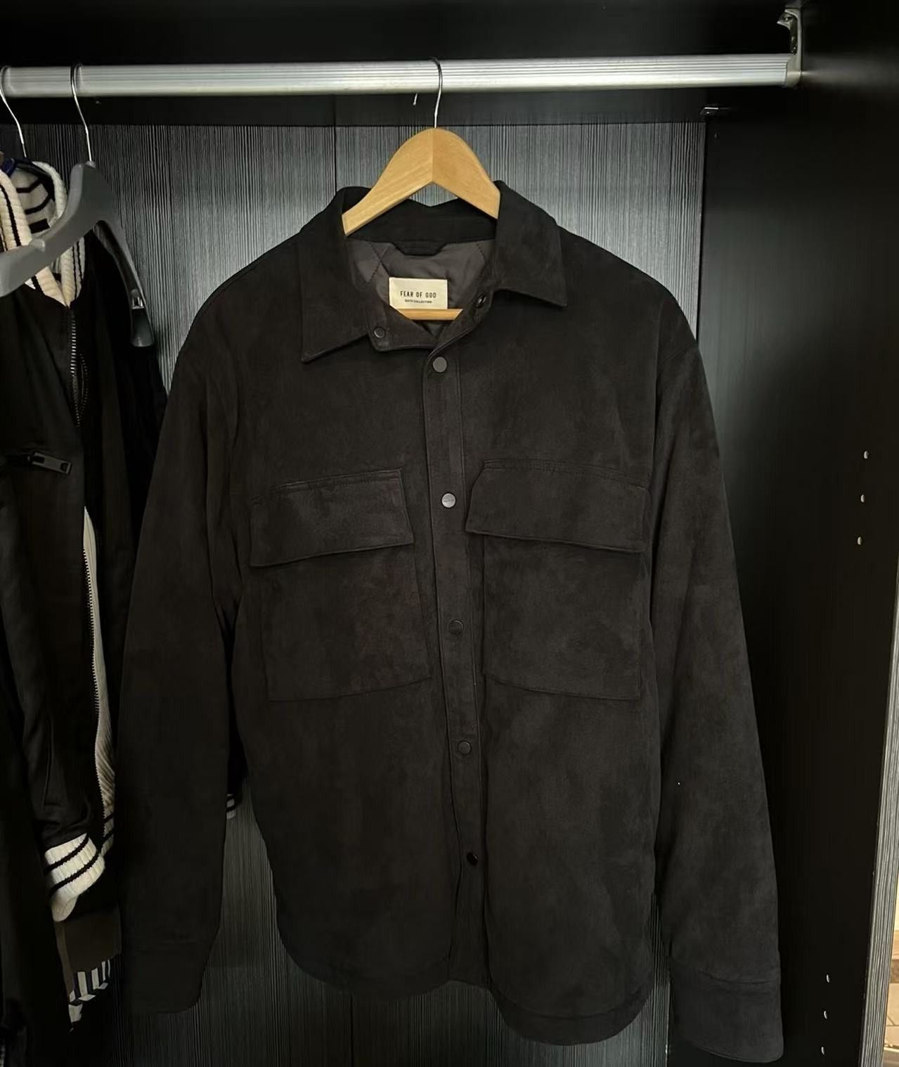 Fear of God Fear of God Sixth Collection Suede Shirt Jacket | Grailed