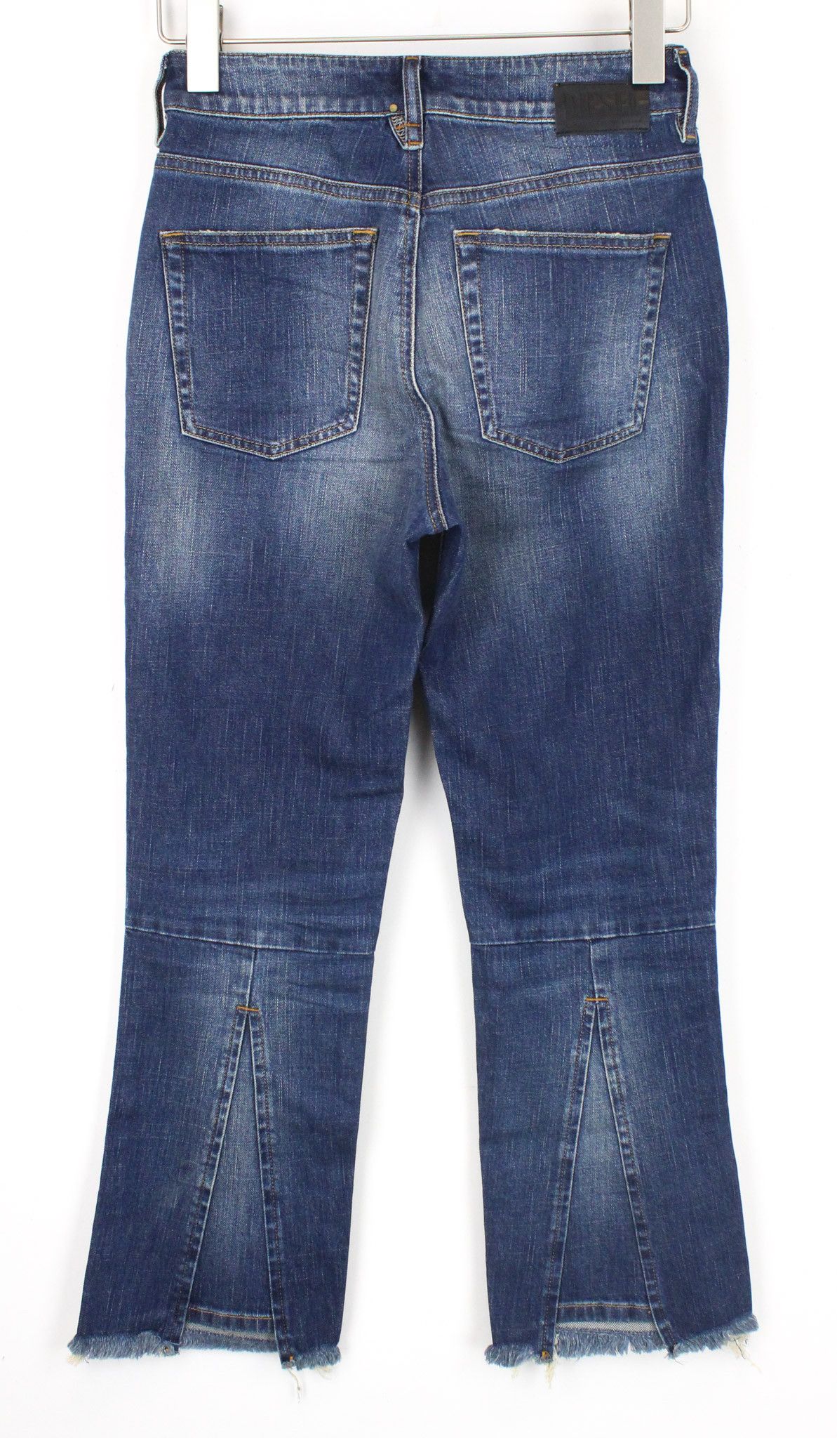 Diesel D-EARLIE 089AR W25/L32 Blue Cropped Jeans 70056 Size 25" / US 0 / IT 36 - 4 Thumbnail
