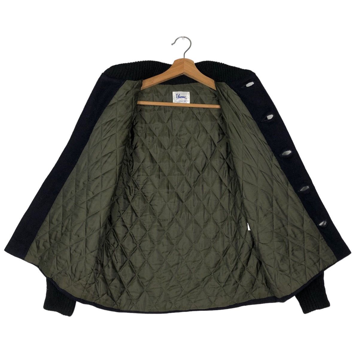 Japanese Brand 🔥90’s Vintage Quilted Jacket Button Yarmo Issey Miyake Size US M / EU 48-50 / 2 - 11 Thumbnail