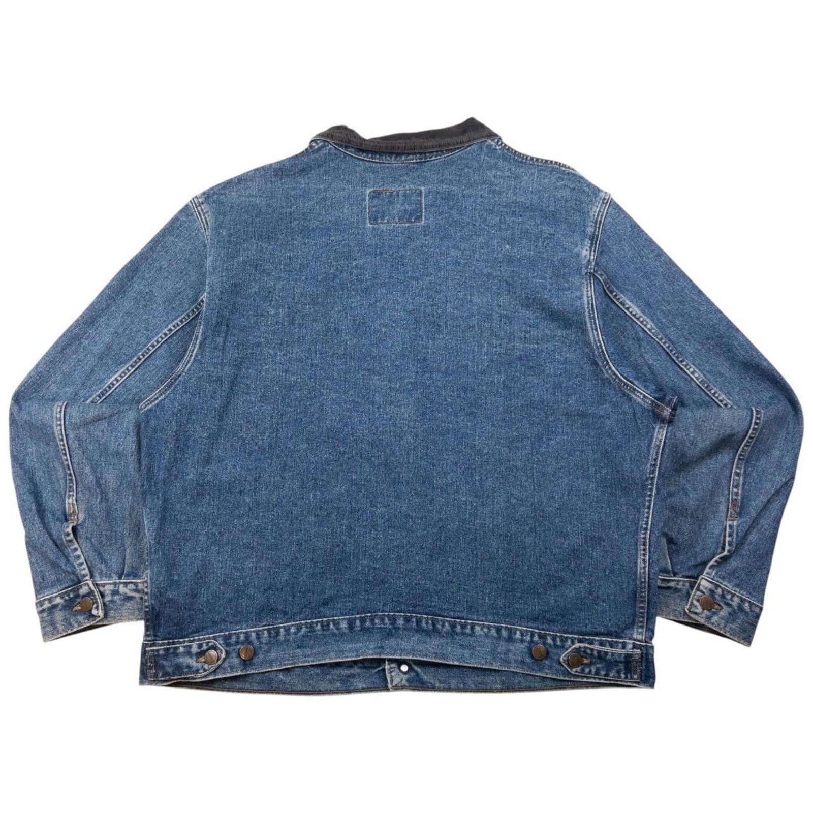 Marithe + Francois Girbaud Vintage Marithe + Francois Girbaud Button Up Denim Jacket XL Size US XL / EU 56 / 4 - 2 Thumbnail