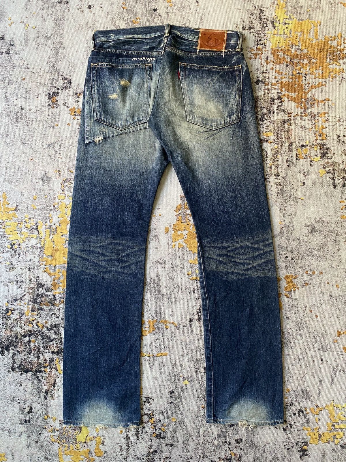 Kapital Vintage Eternal Japan Patchwork Boro Design Kapital Denim Size US 31 - 4 Thumbnail