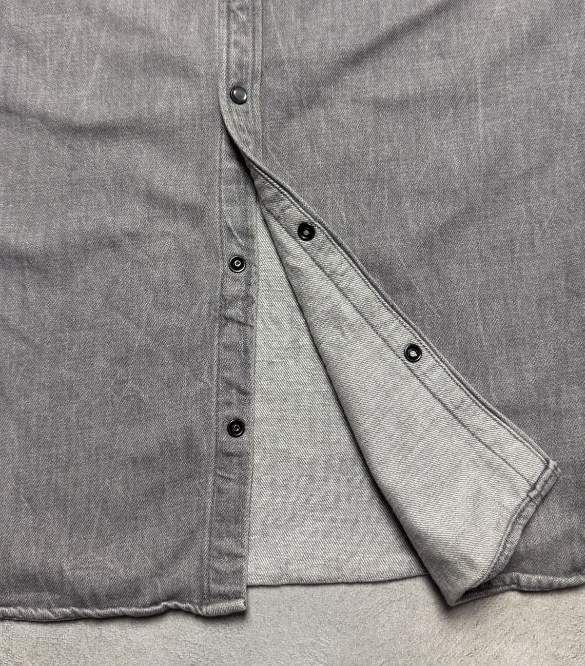 Allsaints AllSaints Glazer LS Button Up Long Sleeve Shirt Overshirt Size US S / EU 44-46 / 1 - 9 Thumbnail