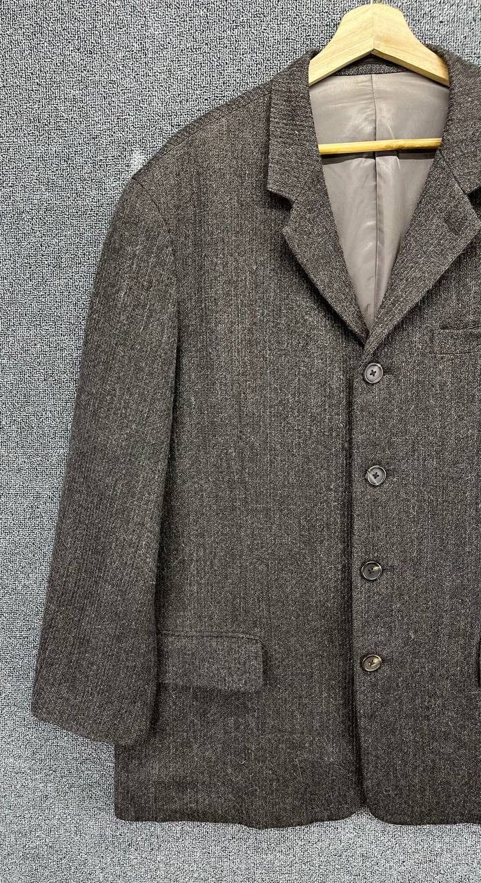 Vintage × Yohji Yamamoto Vintage 80s Yohji Yamamoto Y’S For Men Wool Jacket Size US L / EU 52-54 / 3 - 3 Thumbnail