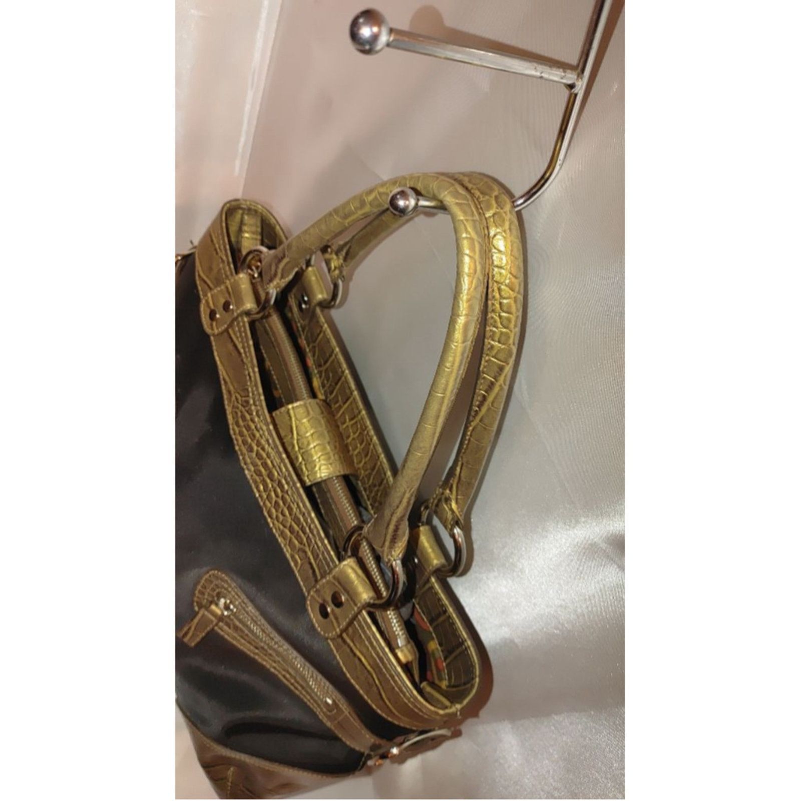 Maximilian Davis Maxx New York Luxury Leather & Croc Bag Size ONE SIZE - 3 Thumbnail