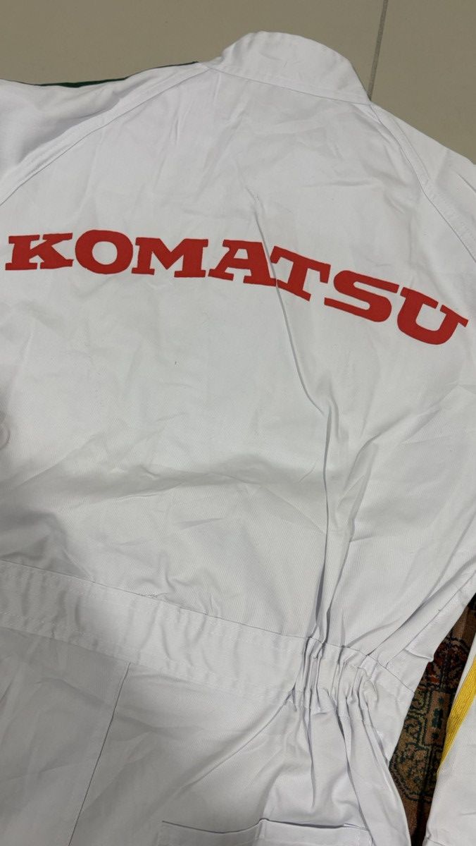 Vintage Vintage Komatsu coverall japan heavy caterpillar Size US 32 / EU 48 - 5 Thumbnail