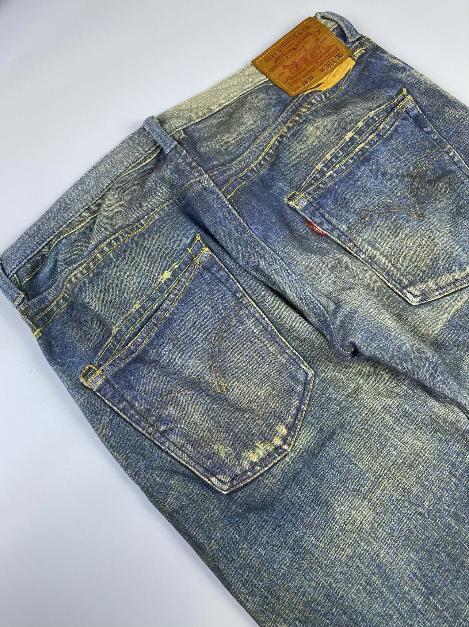 Junya Watanabe × Levi's Junya Watanabe MAN x Levi’s - Trompe L’oeil Pants Size US 34 / EU 50 - 4 Thumbnail