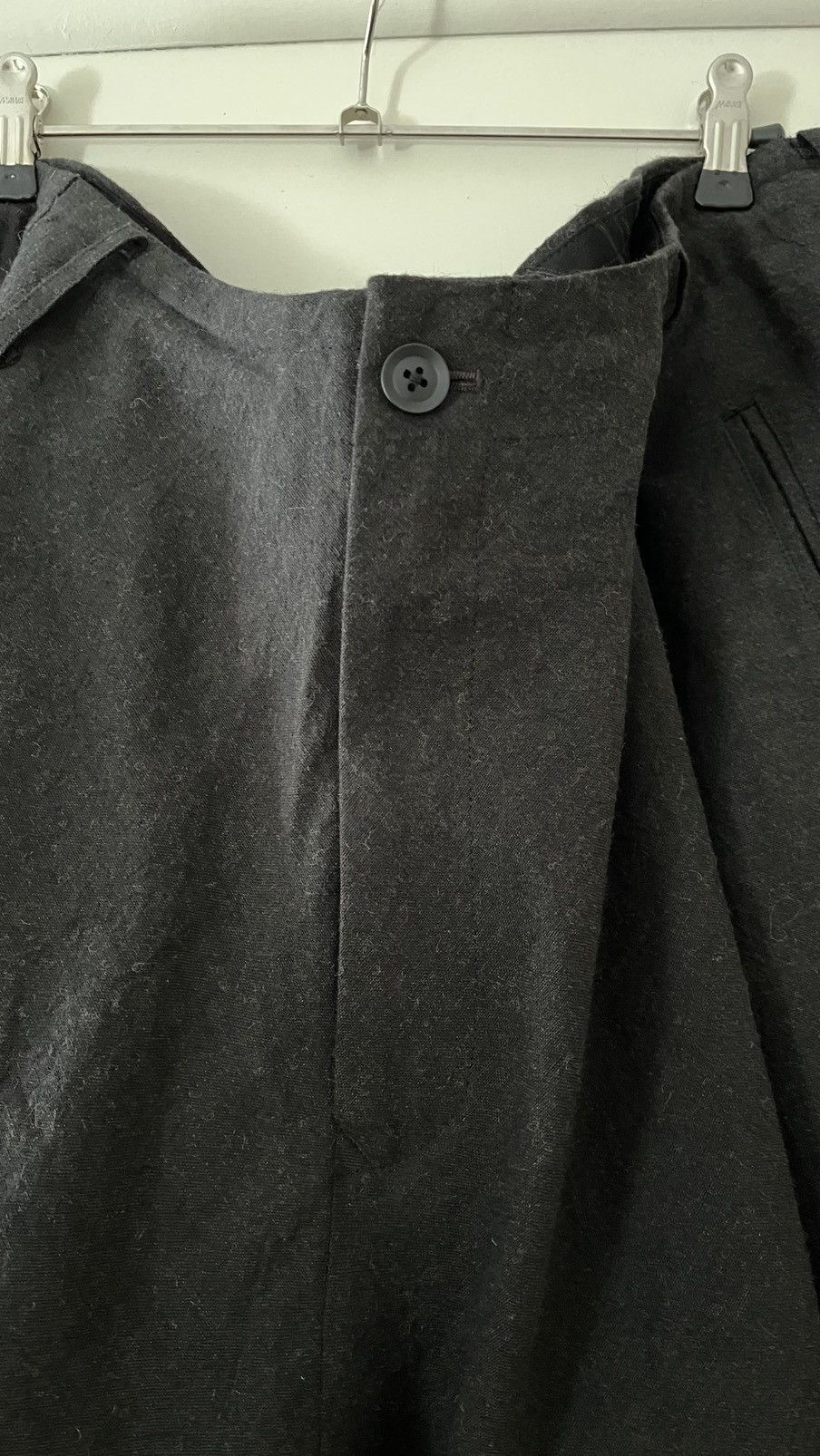 Yohji Yamamoto Yohji Yamamoto inseam drape drawstring pants Size US 32 / EU 48 - 6 Thumbnail
