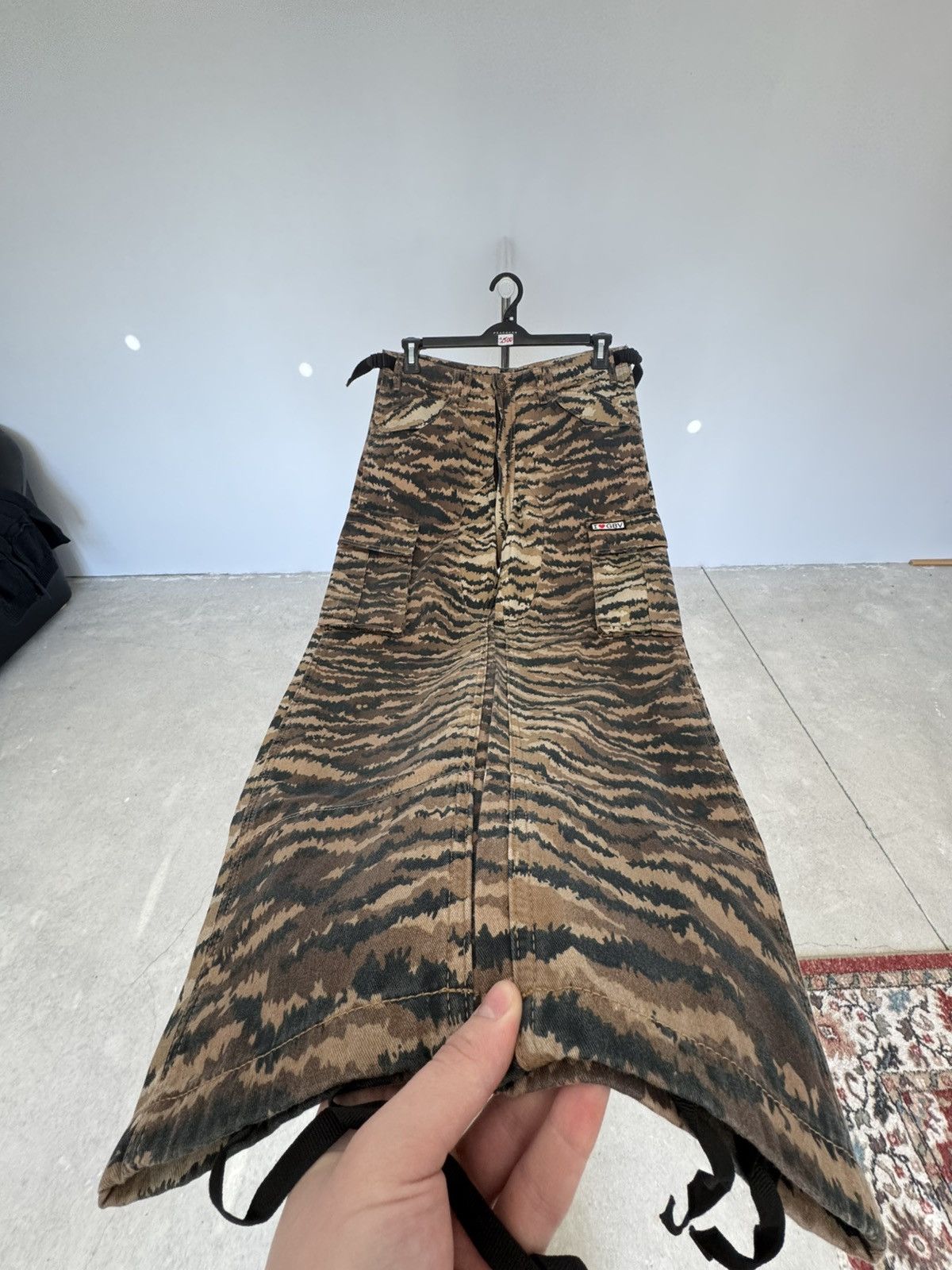 Designer Giambattista Valli Cargo Zipper Pants H&M Size US 32 / EU 48 - 2 Thumbnail