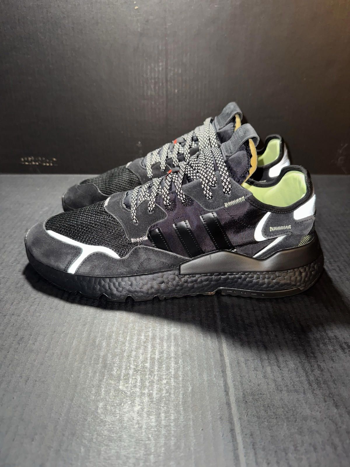 Adidas Adidas Men's 3M x Nite Jogger Core Black - EE5884 - Sz 12.5 Size US 12.5 / EU 45-46 - 5 Thumbnail