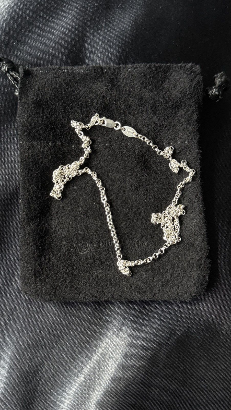 Chrome Hearts Chrome Hearts Silver Roll Chain 18” Size ONE SIZE - 2 Thumbnail