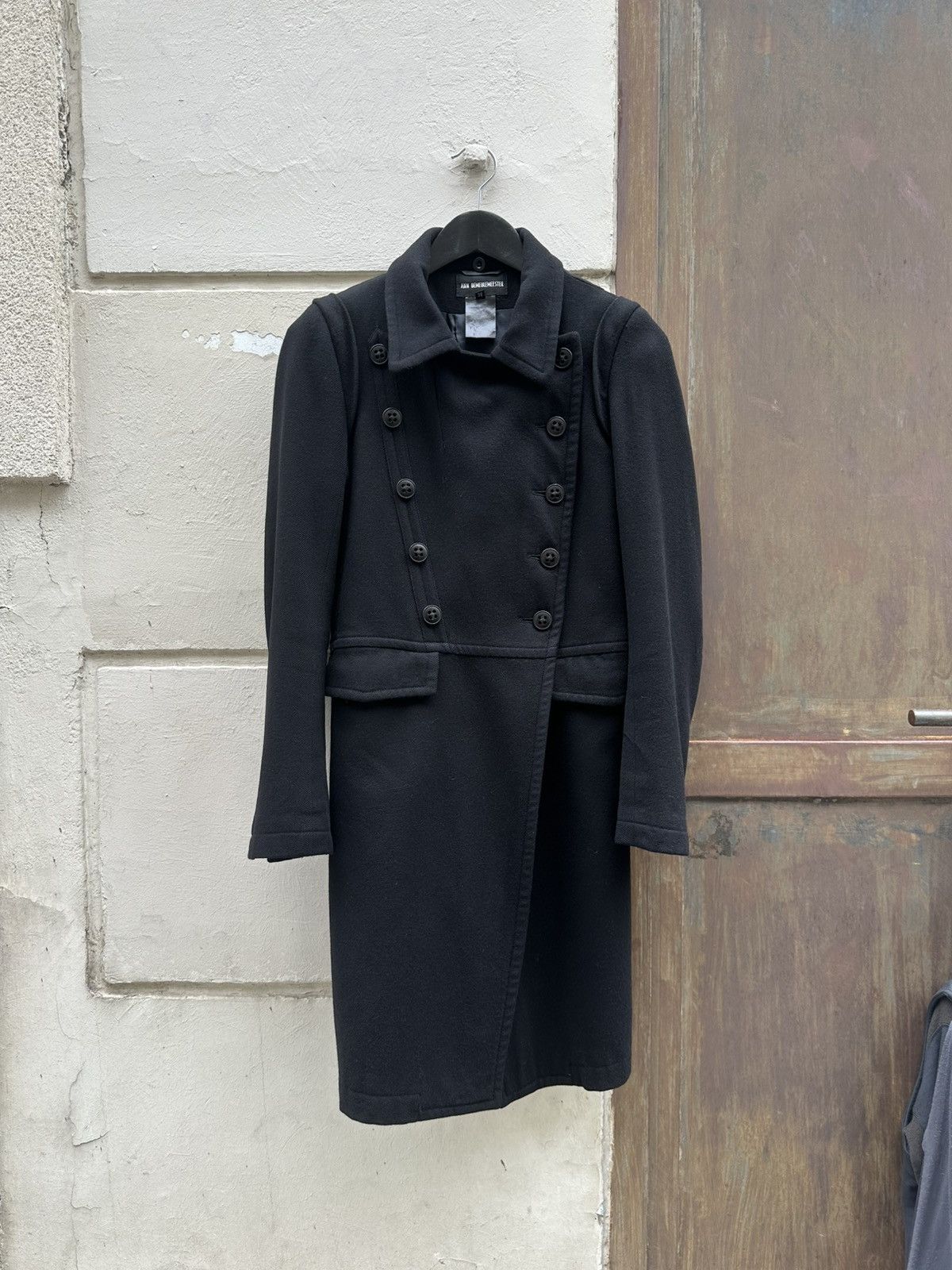 Ann Demeulemeester Ann demeulemeester wool napoleon coat Size M / US 6-8 / IT 42-44 - 4 Thumbnail