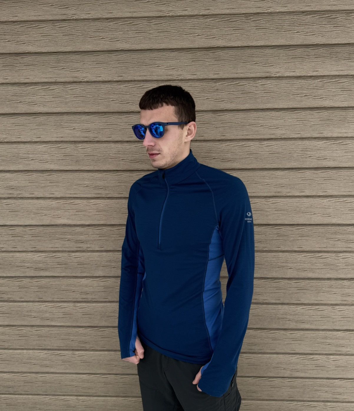 Icebreaker Icebreaker Merino Bodyfit Zone 1/4 Zip Base Layer MenS Wool Size US S / EU 44-46 / 1 - 1 Thumbnail
