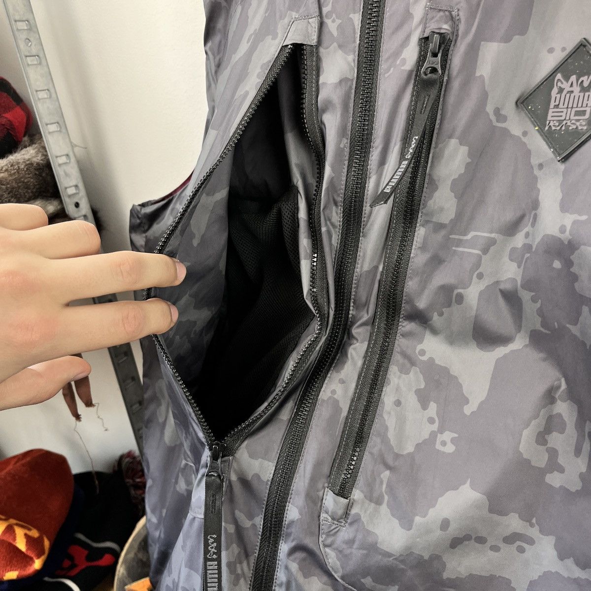 Perks And Mini Puma x Pam Paded Vest Double Side Very Rare Y2k Opium Swag Size US L / EU 52-54 / 3 - 11 Thumbnail