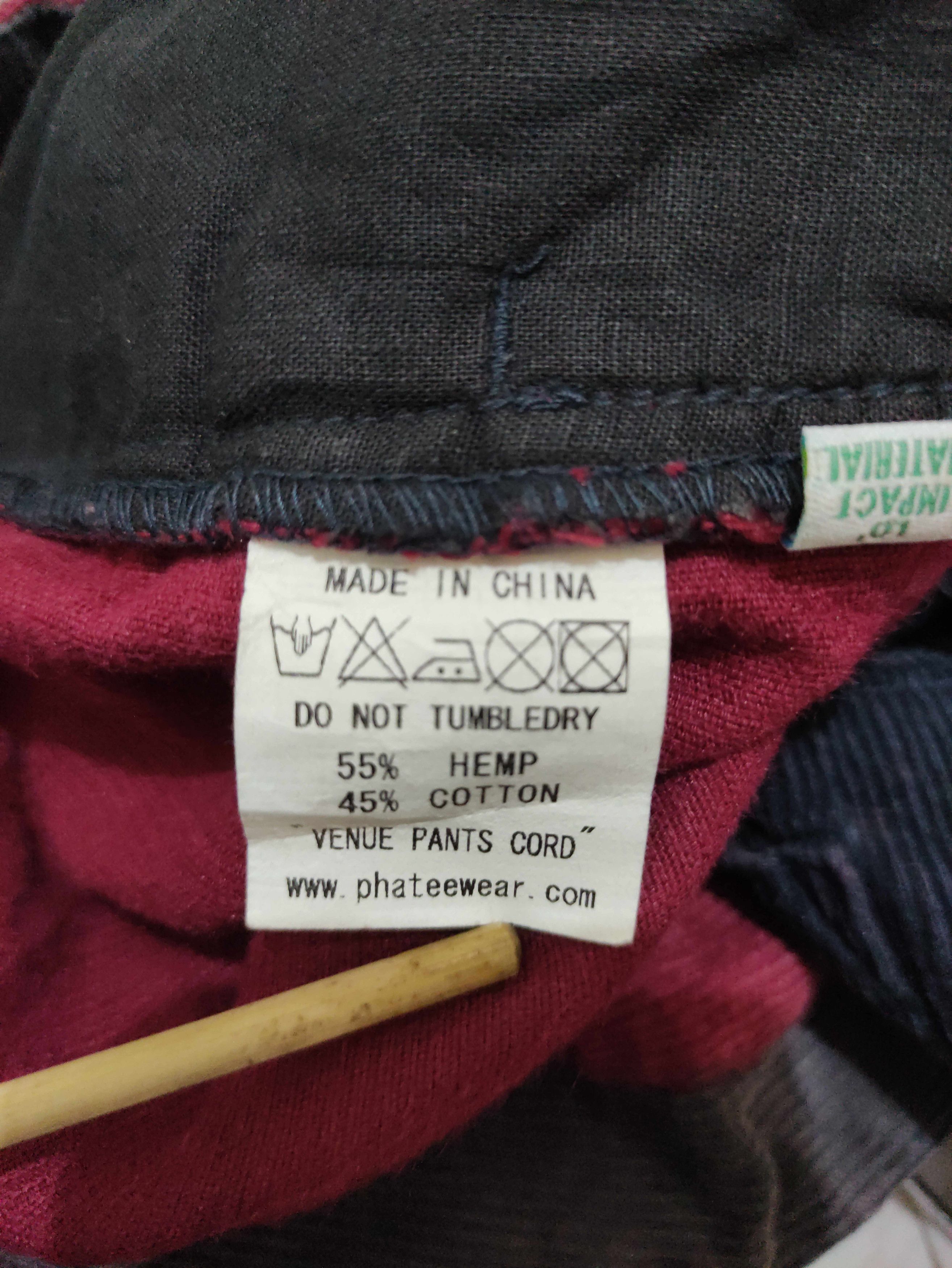 Japanese Brand Phatee Wear Venue Pants Crazy Pattern Corduroy Size US 32 / EU 48 - 5 Thumbnail