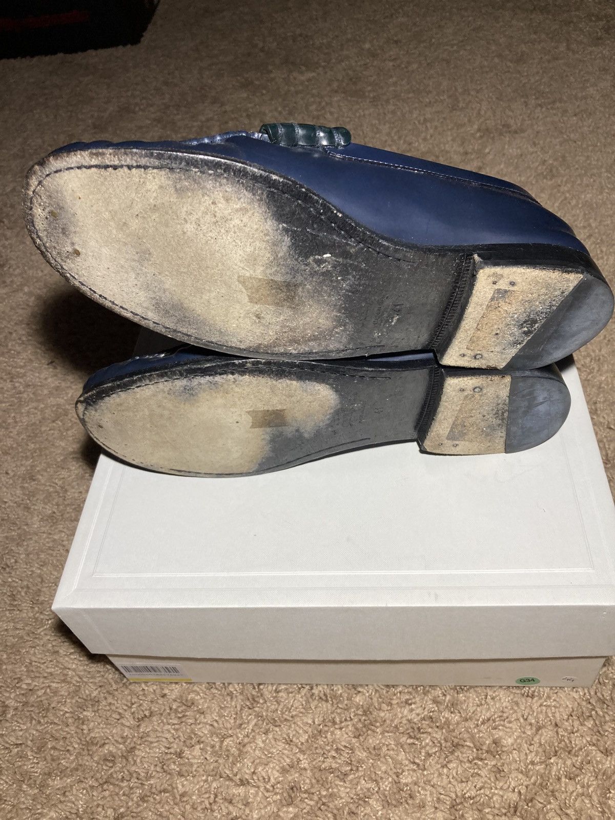 Celine × Hedi Slimane SS19 Celine Luco Loafer Navy Two Tone 41 2019 Hedi Slimane Size US 8 / EU 41 - 8 Thumbnail